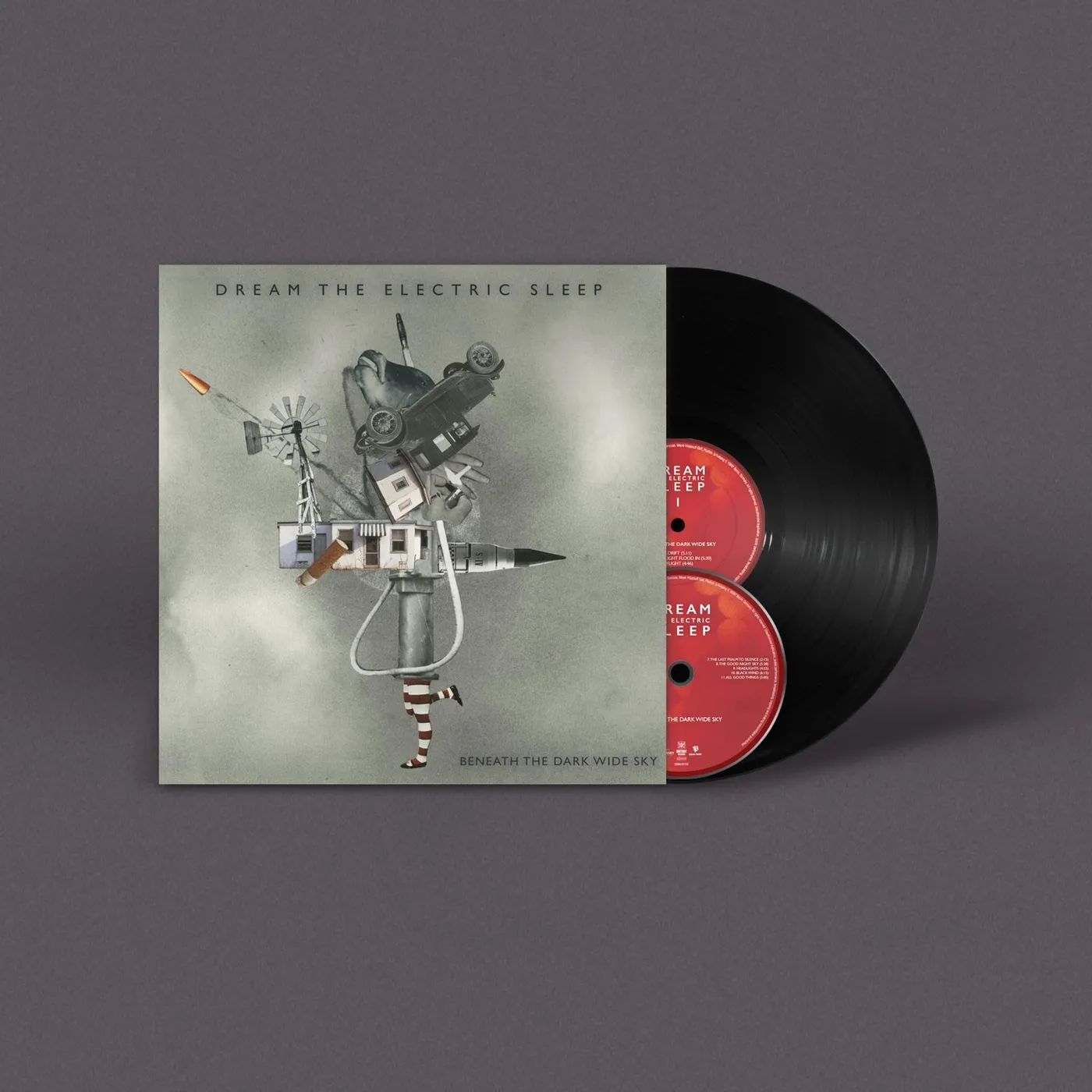 Dream The Electric Sleep "Beneath The Dark Wide Sky (black vinyl w/ CD)" 2x12"