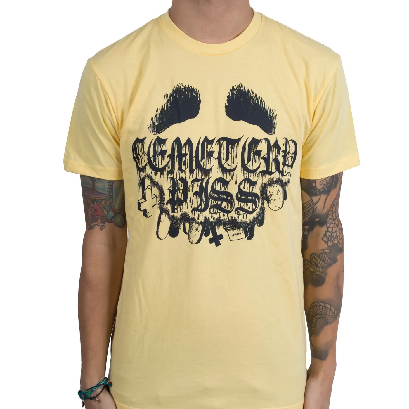 Cemetery Piss "Logo (Yellow)" T-Shirt