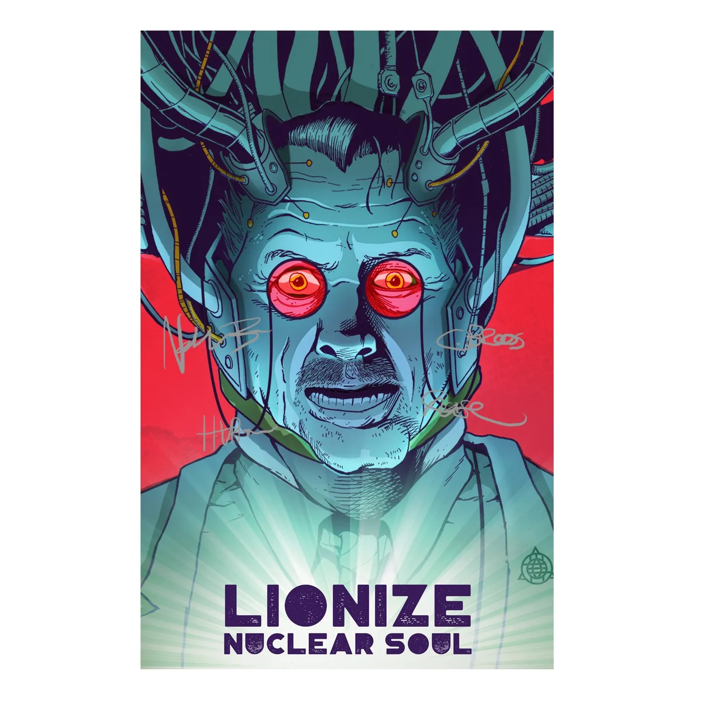 Lionize "Signed Spaceman Litho" Posters