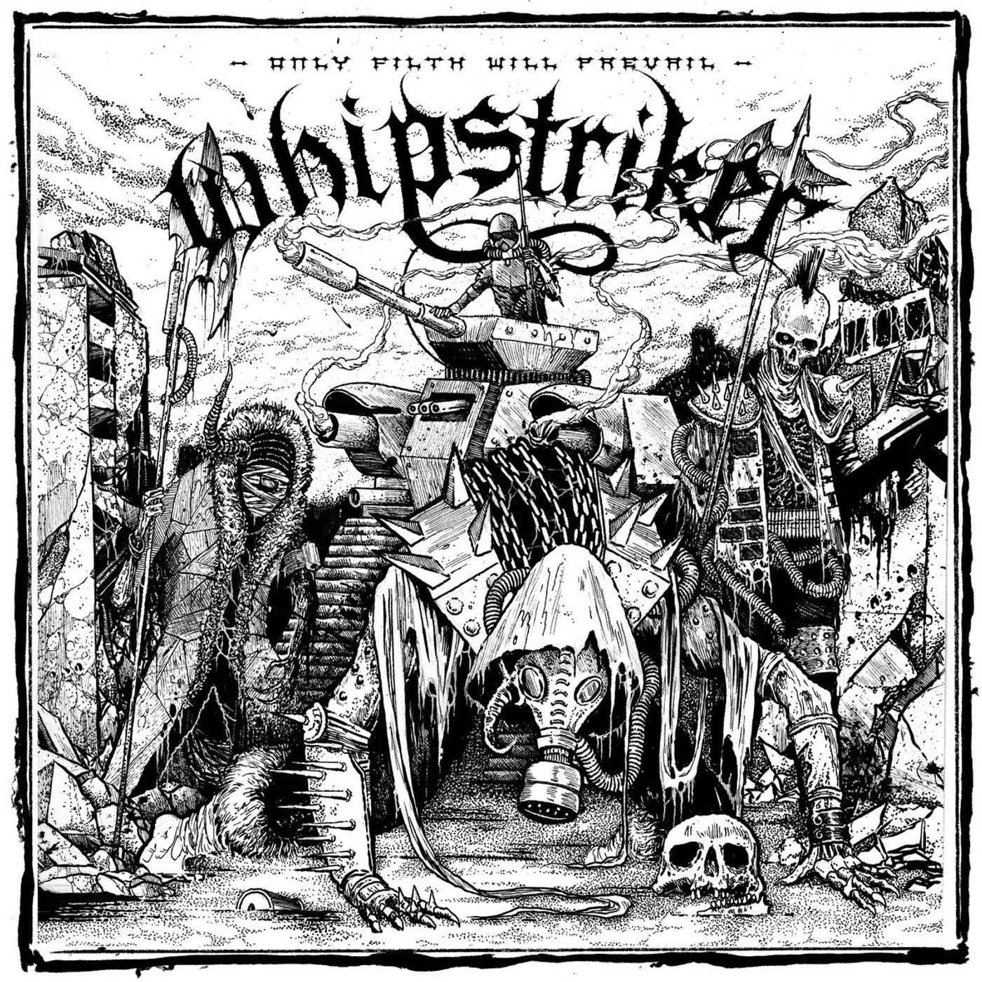 Whipstriker "Only Filth Will Prevail LP" Limited Edition 12" (Vinyl)