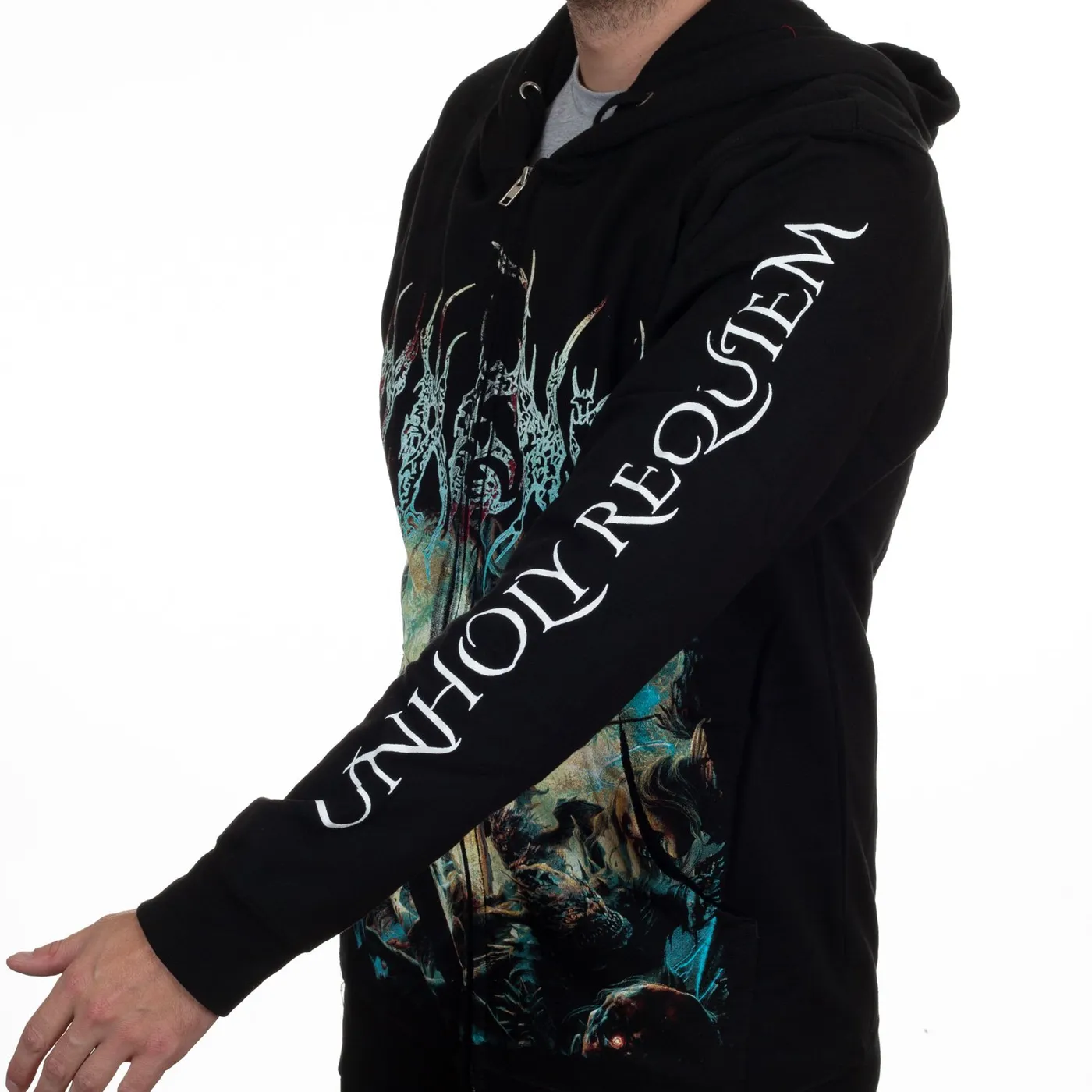 Pyrexia "Unholy Requiem" Zip Hoodie