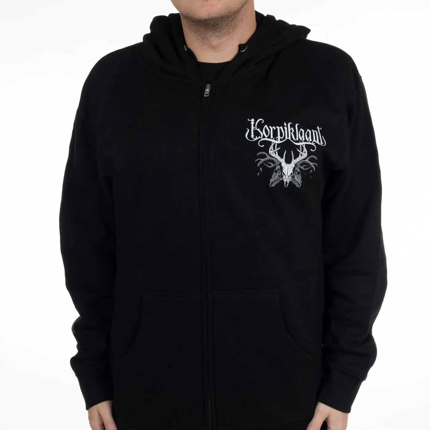 Korpiklaani "Skull" Zip Hoodie