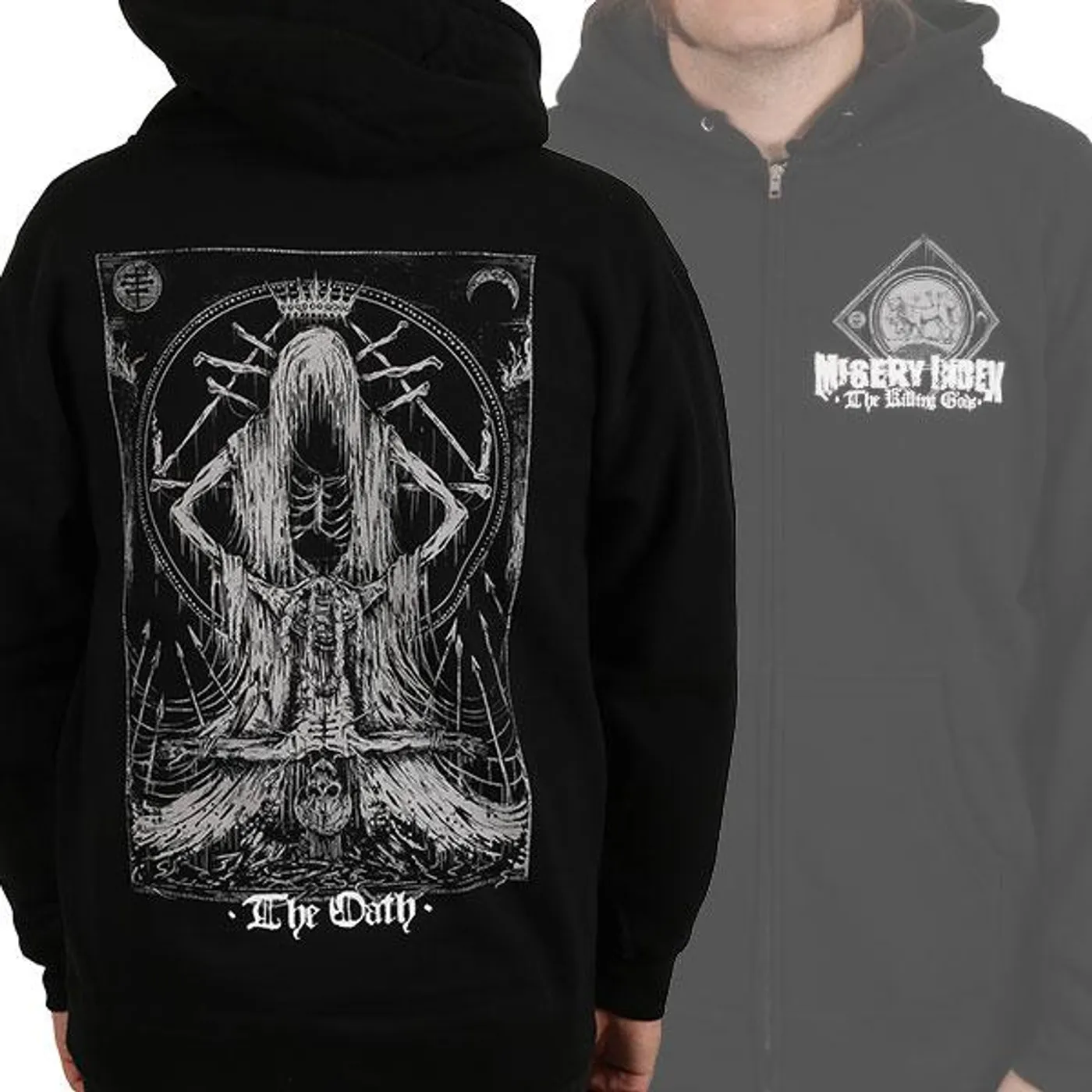 Misery Index "The Oath" Zip Hoodie