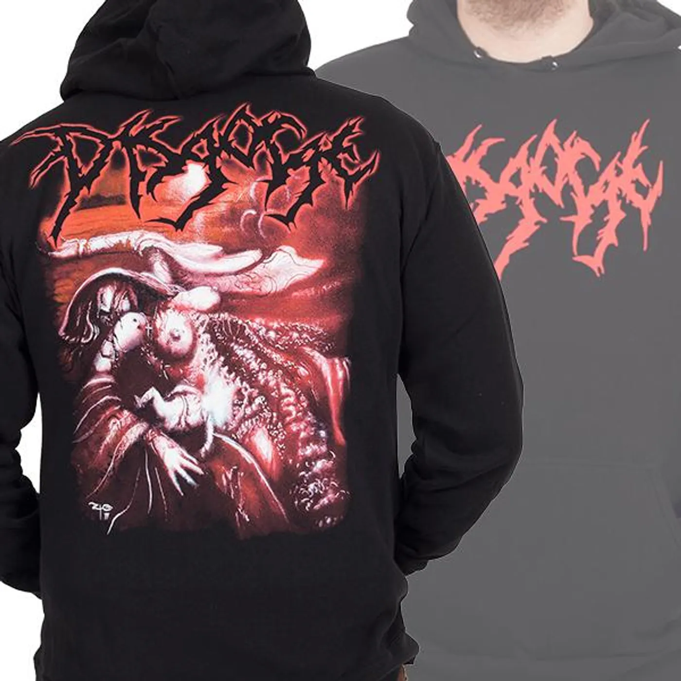 Disgorge "She Lay Gutted" Pullover Hoodie