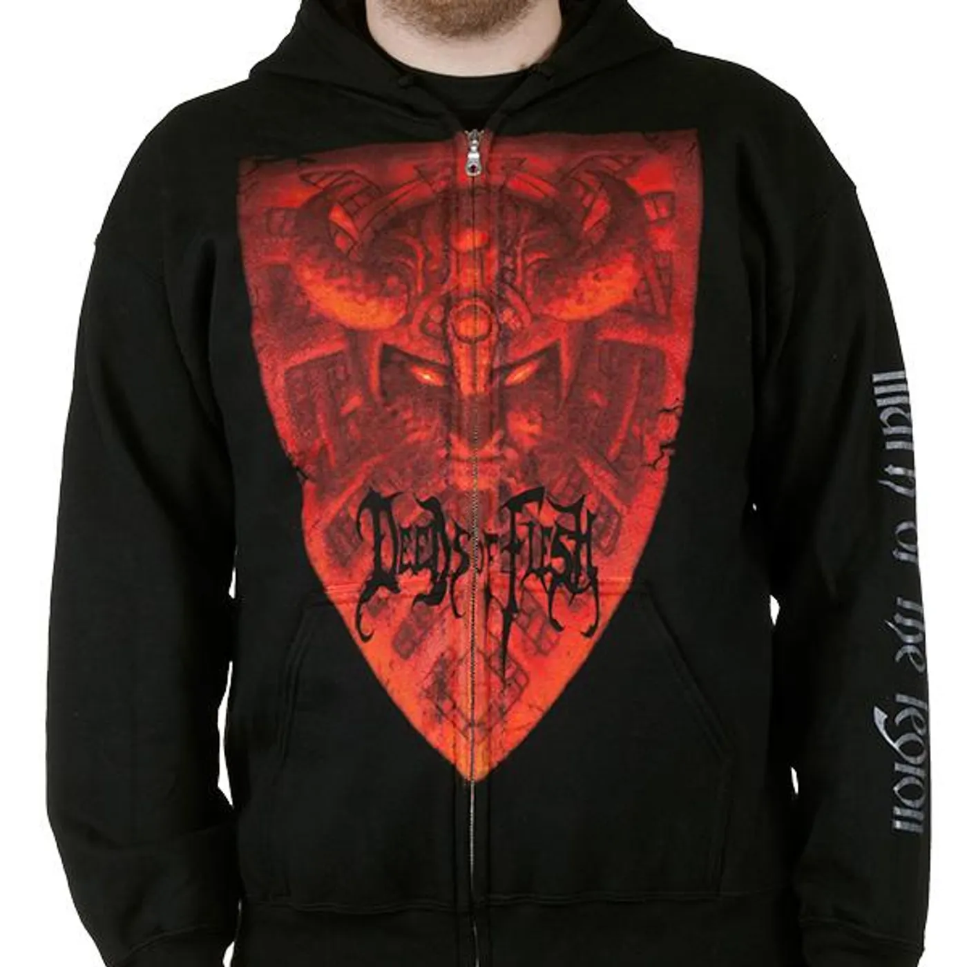 Deeds of Flesh "Mark Of The Legion" Zip Hoodie