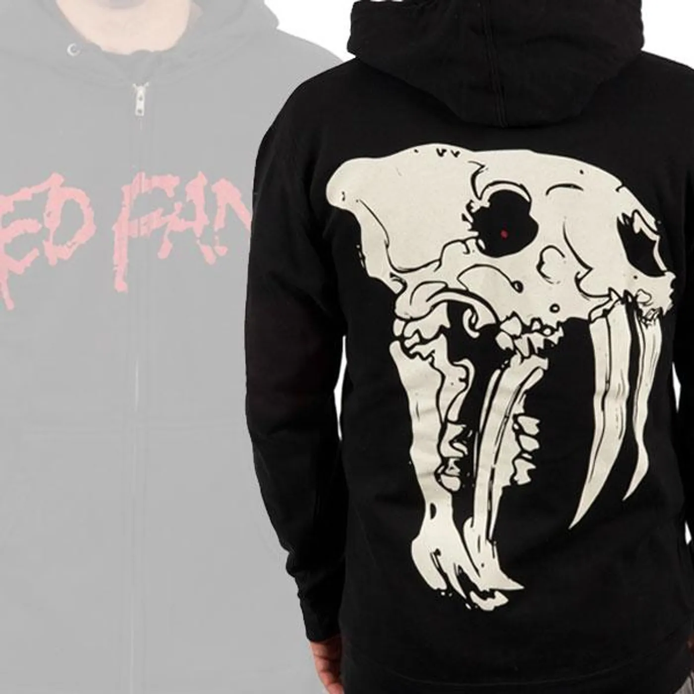 Red Fang "Fang" Zip Hoodie