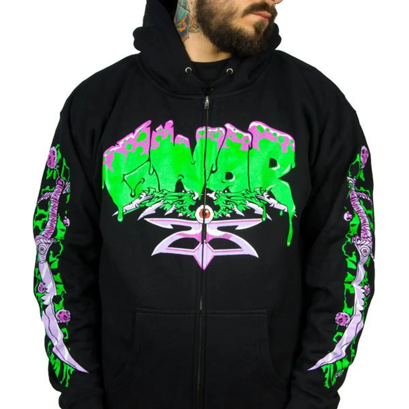 Gwar "Alien Decapitation" Zip Hoodie
