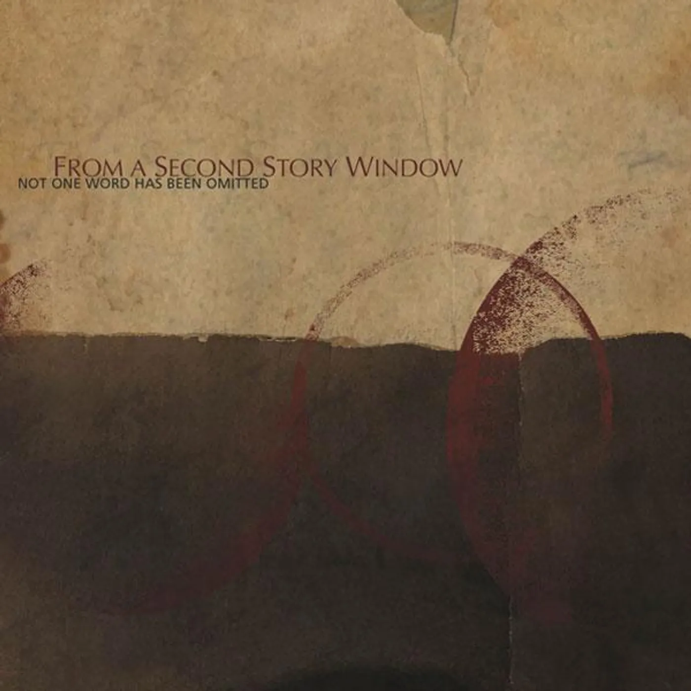 From A Second Story Window "Not One Word Has Been Omitted" CD