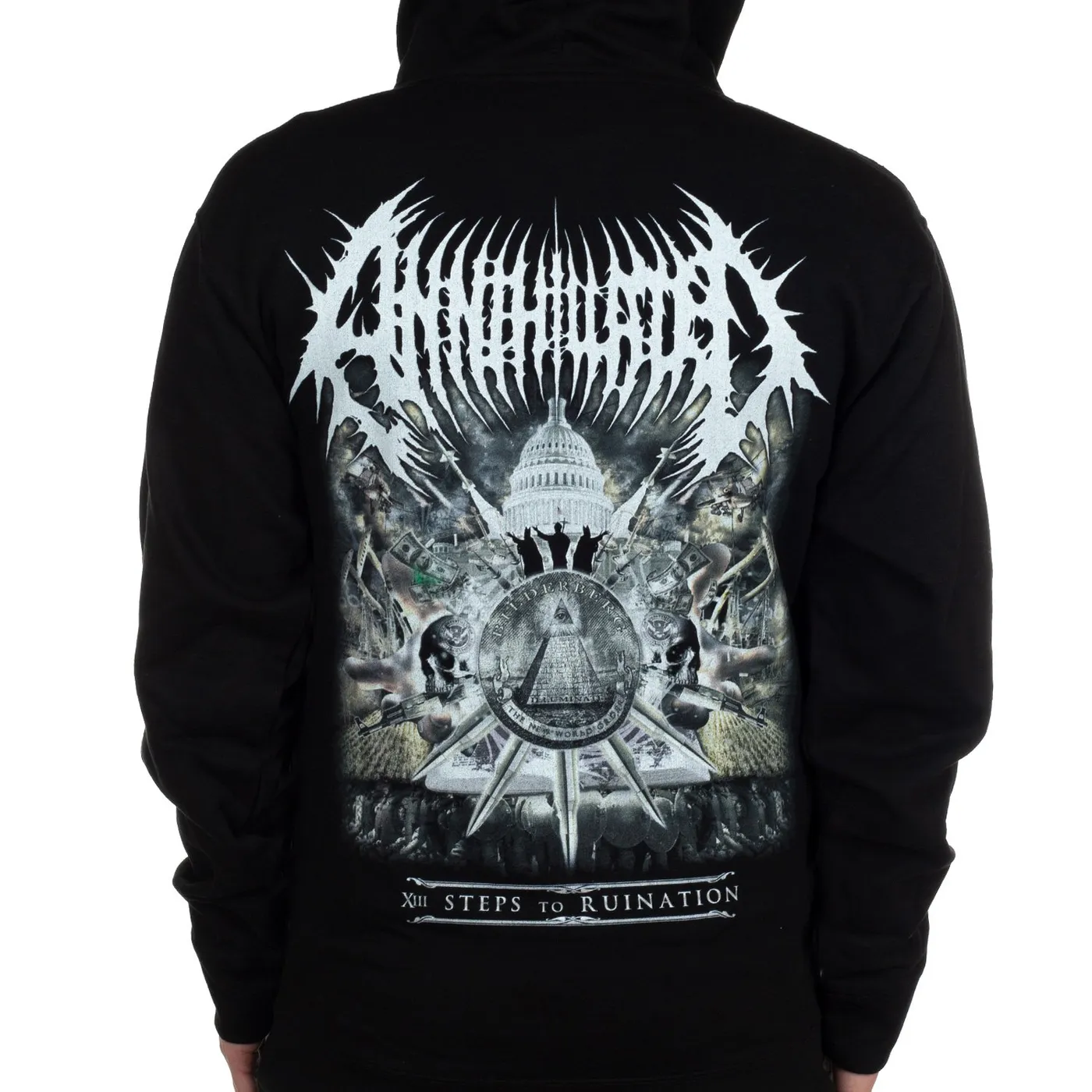 The Annihilated "XIII Steps to Ruination" Pullover Hoodie
