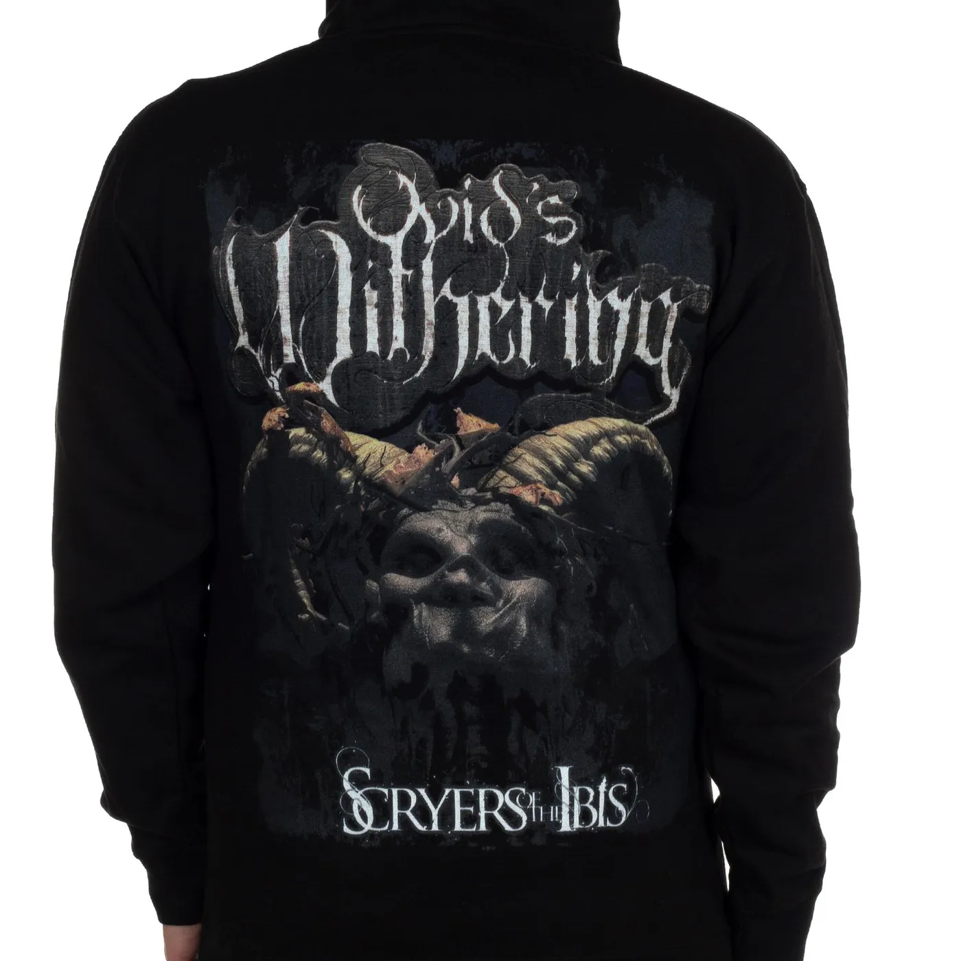 Ovid's Withering "Scryers of the Ibis LP Cover" Pullover Hoodie (Vinyl)