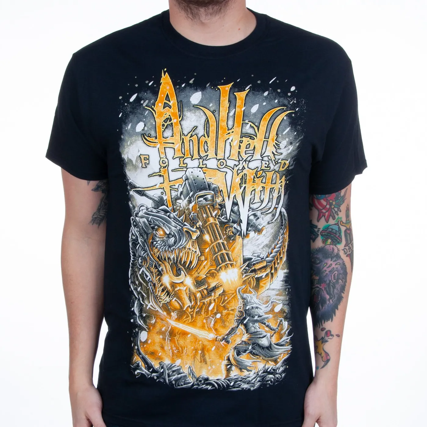 And Hell Followed With "Mechasaur" T-Shirt