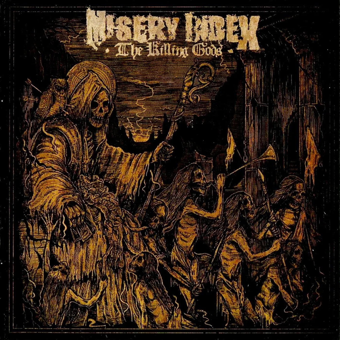 Misery Index "The Killing Gods 2X LP Gatefold TOUR edition (Silver) Ltd" Limited Edition 2x12" (Vinyl)