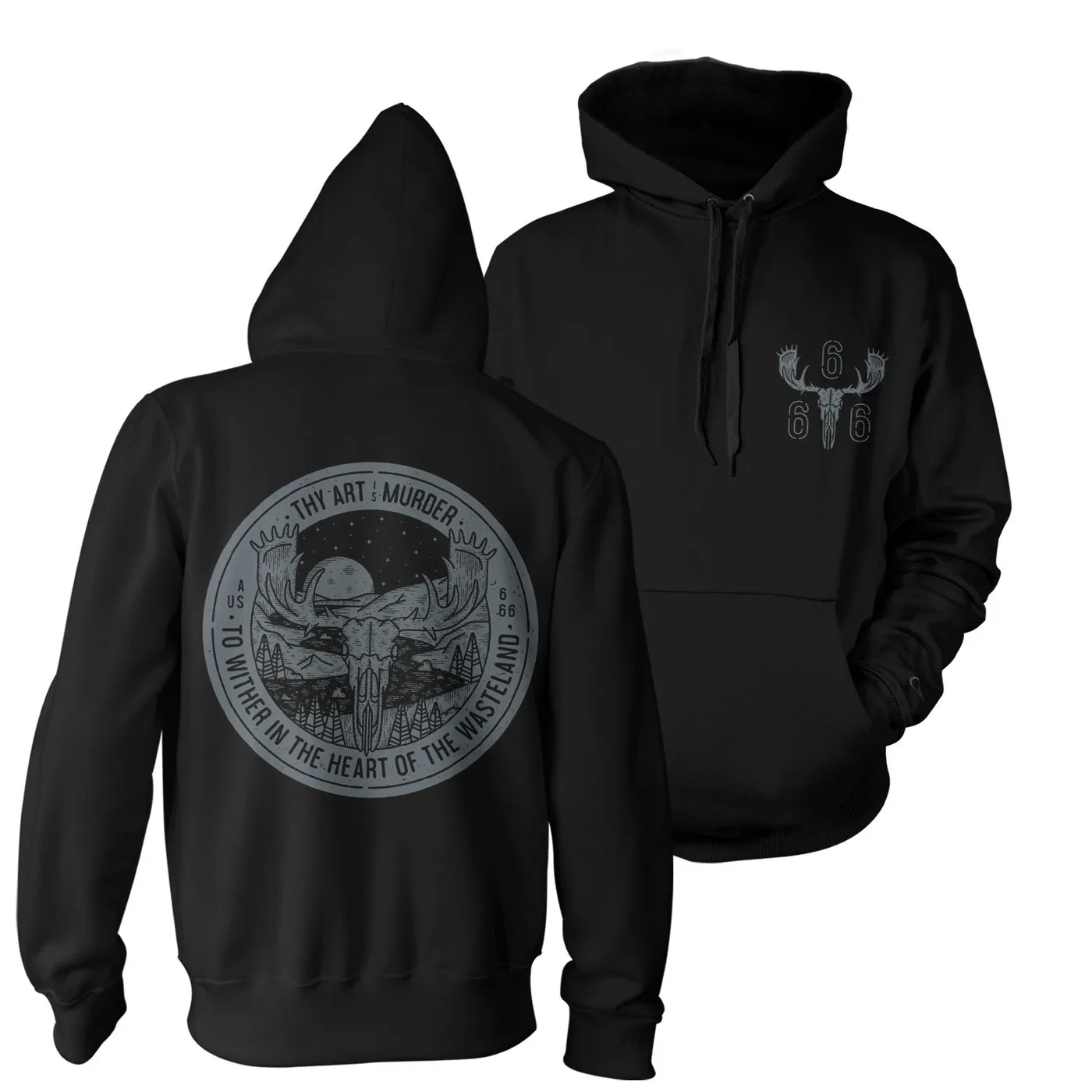 Thy Art Is Murder "Wasteland" Pullover Hoodie