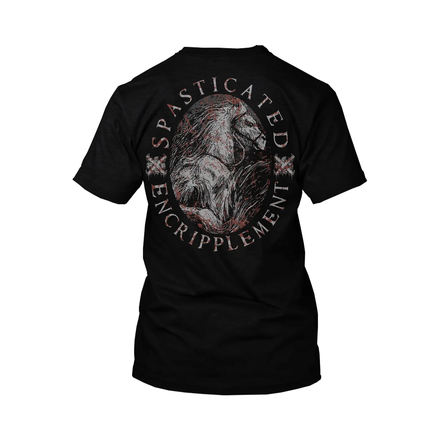 Coprocephalic Mutation "Spasticated Encripplement" T-Shirt