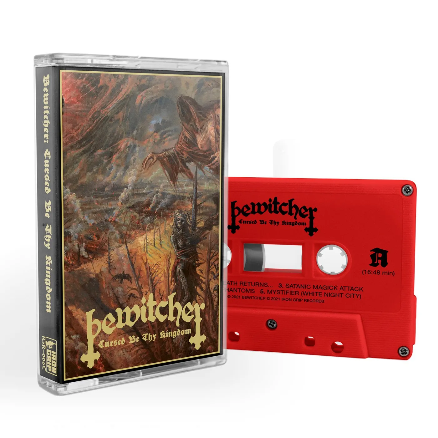 Bewitcher "Cursed Be Thy Kingdom" Cassette