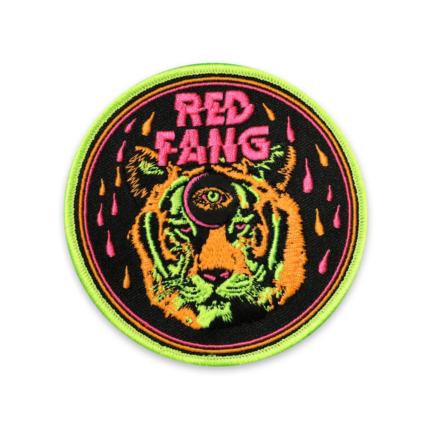 Red Fang "Third Eye Tiger" Patch