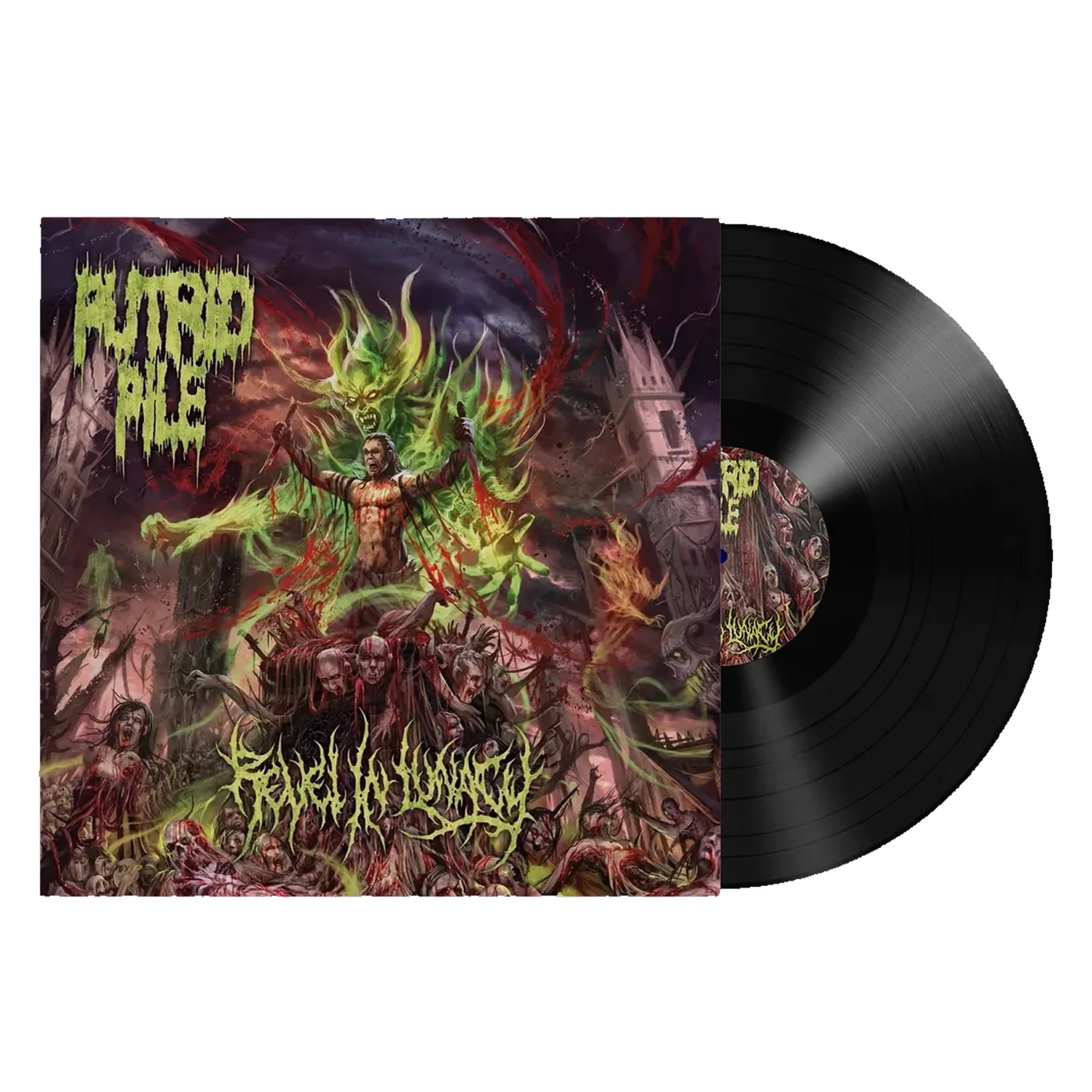 Putrid Pile "Revel In Lunacy" 12"