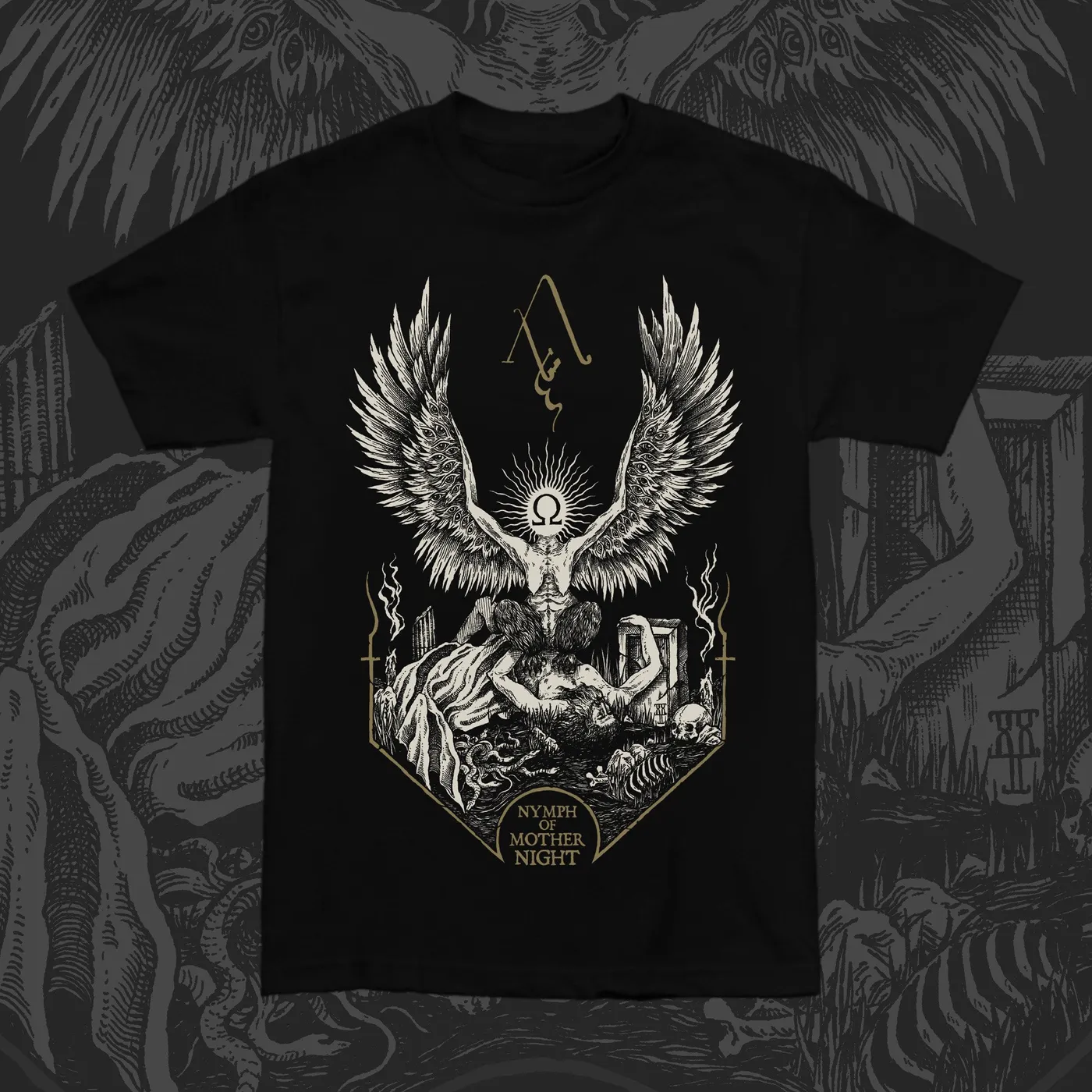 Akhlys "Nymph Of Mother Night" T-Shirt