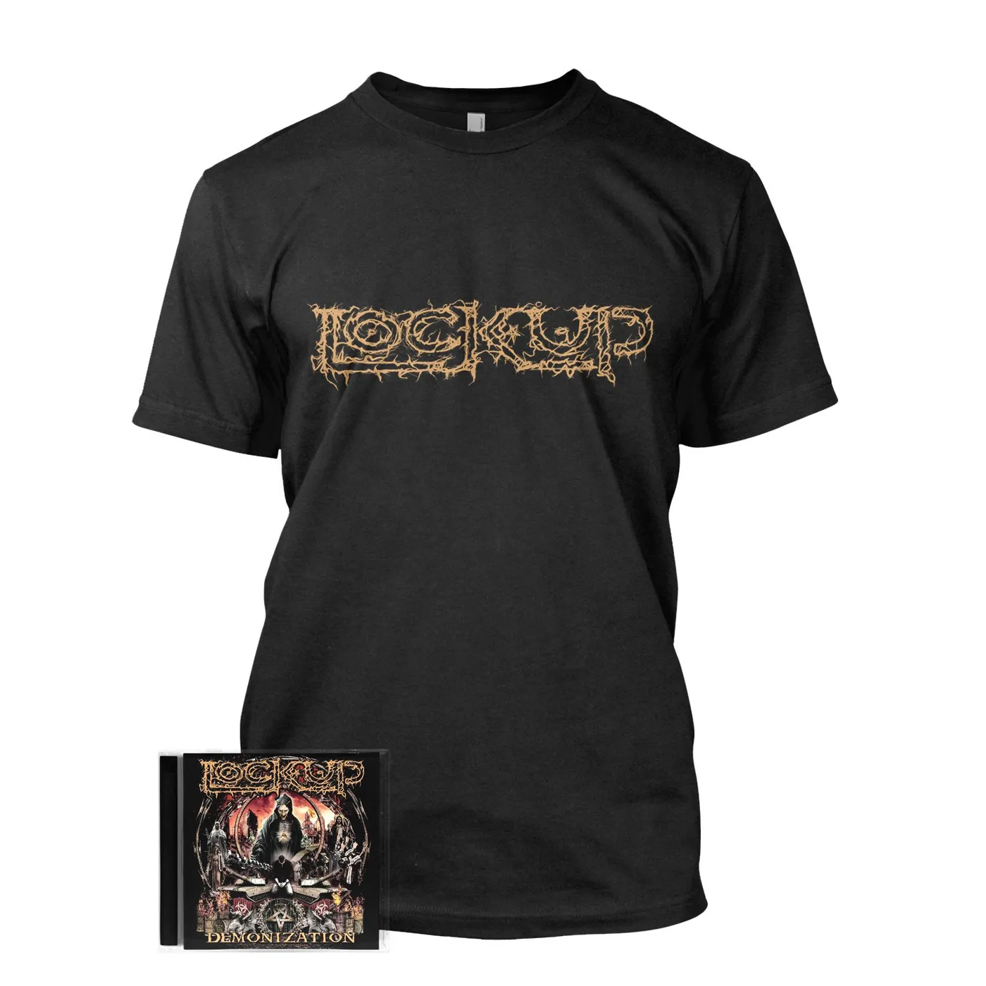 Lock Up "Logo Tee / CD Bundle" Limited Edition Bundle