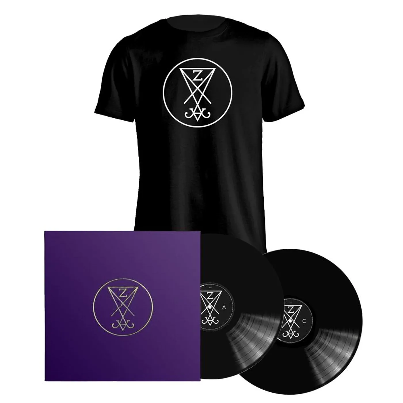 Zeal & Ardor "Black 2LP Bundle" Bundle (Vinyl)