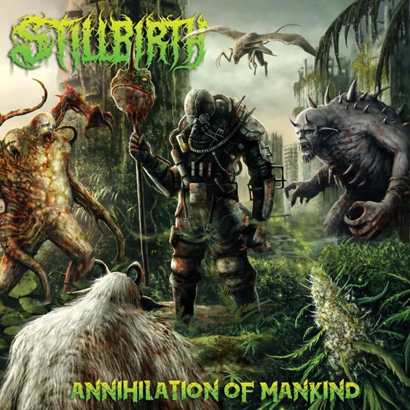 Stillbirth "Annihilation of Mankind Tee + CD Bundle" Bundle
