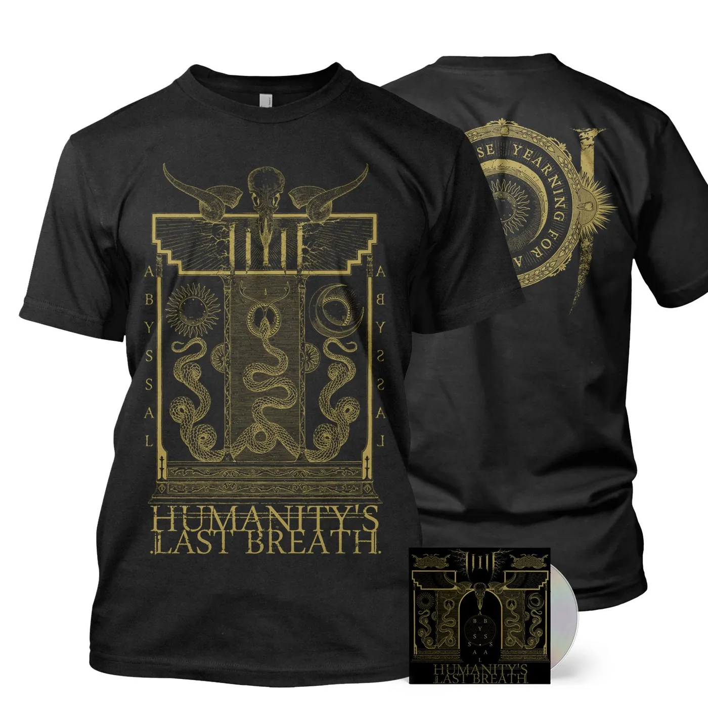 Humanity's Last Breath "Abyssal CD + Tee Bundle" Bundle