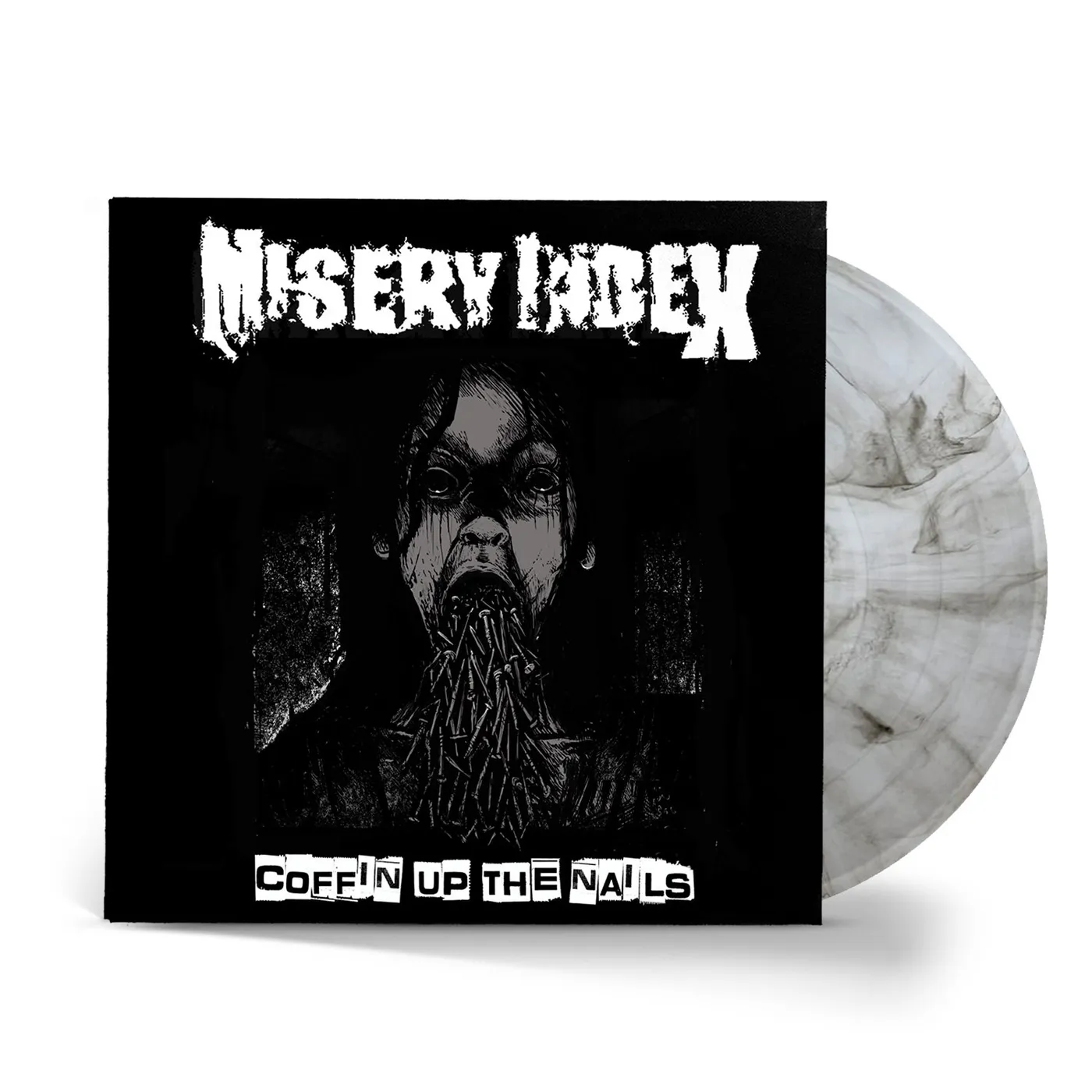 Misery Index "Coffin Up Limited LP/Tee/Sticker Bundle" Bundle