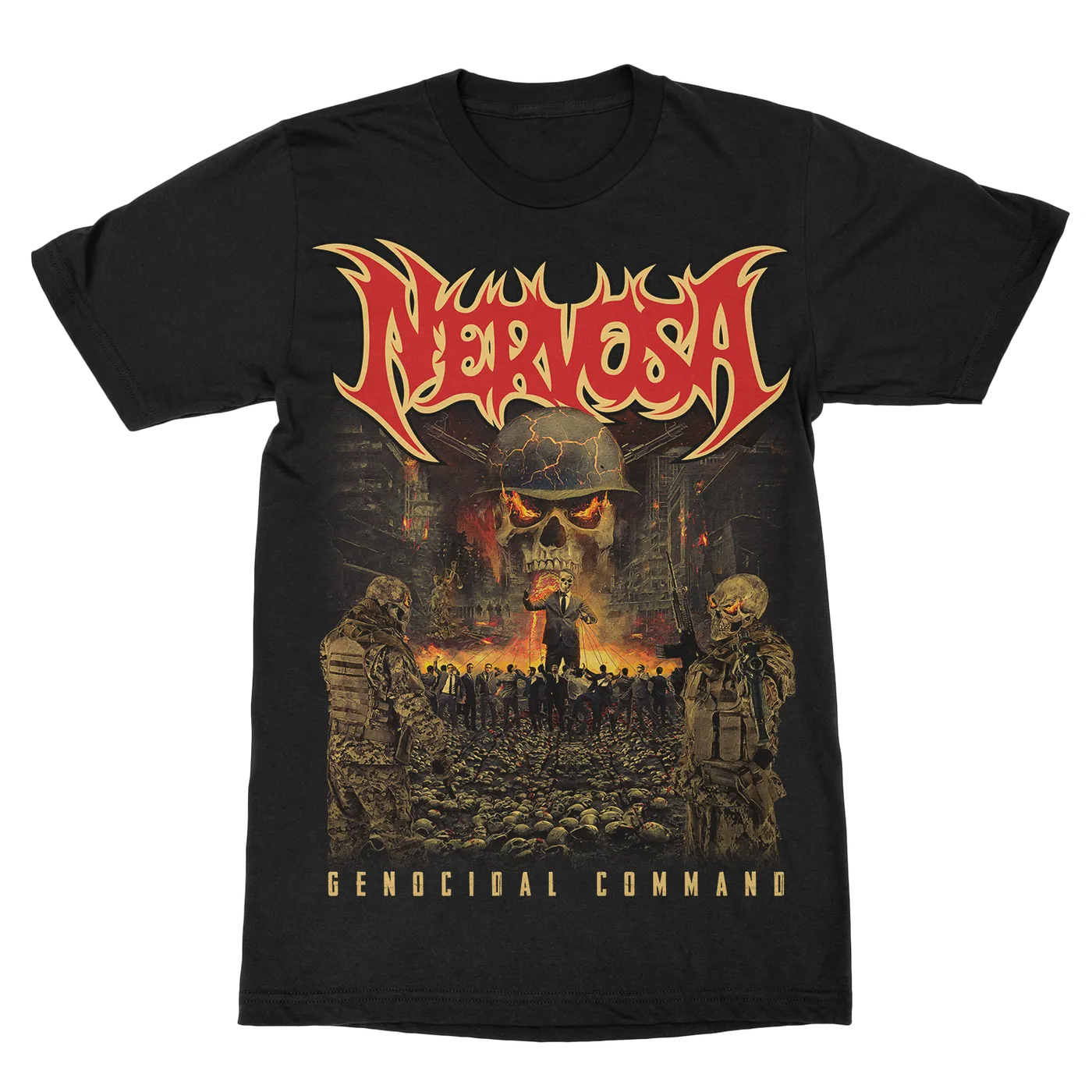 Nervosa "Genocidal Command" T-Shirt