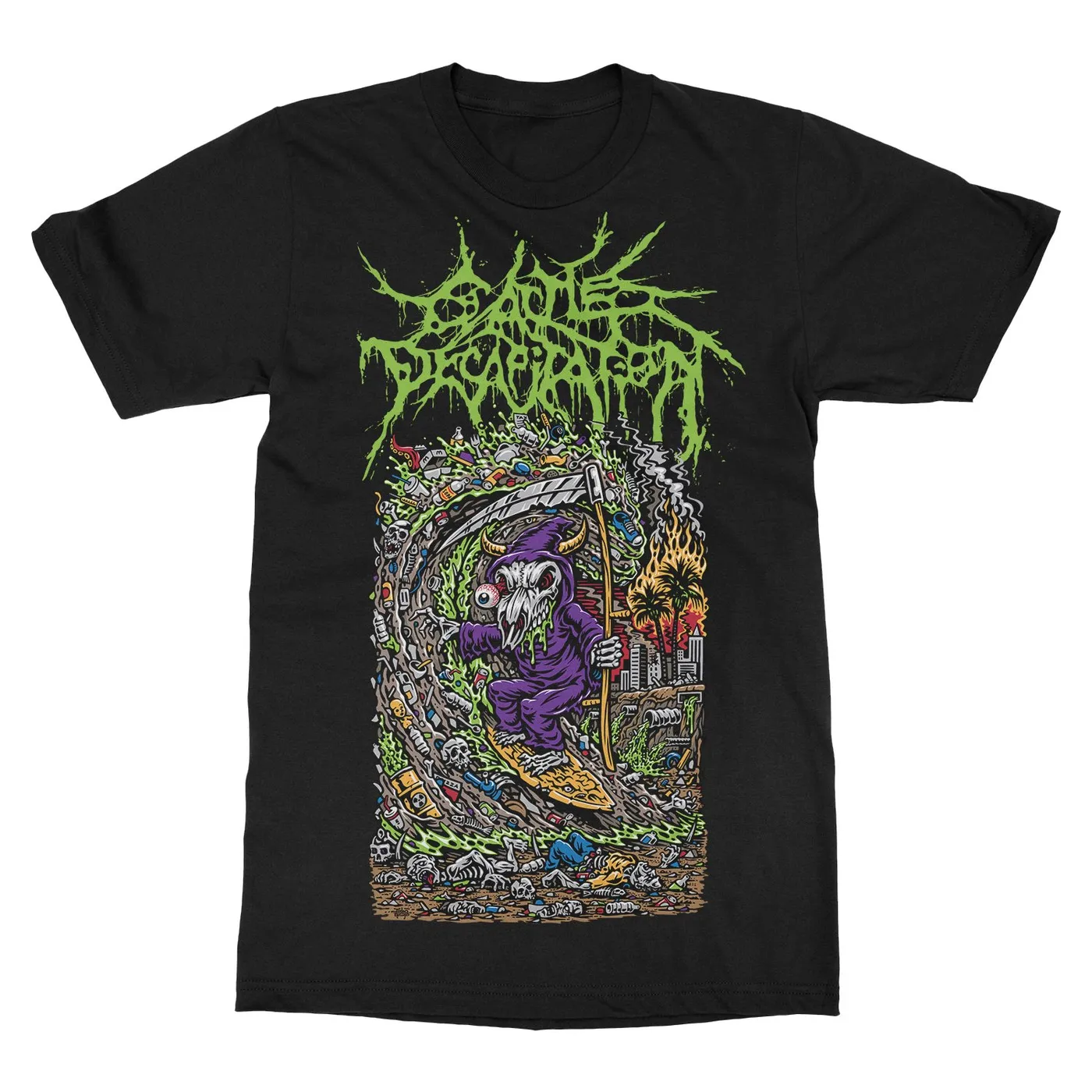 Cattle Decapitation "Grim Ripper" T-Shirt