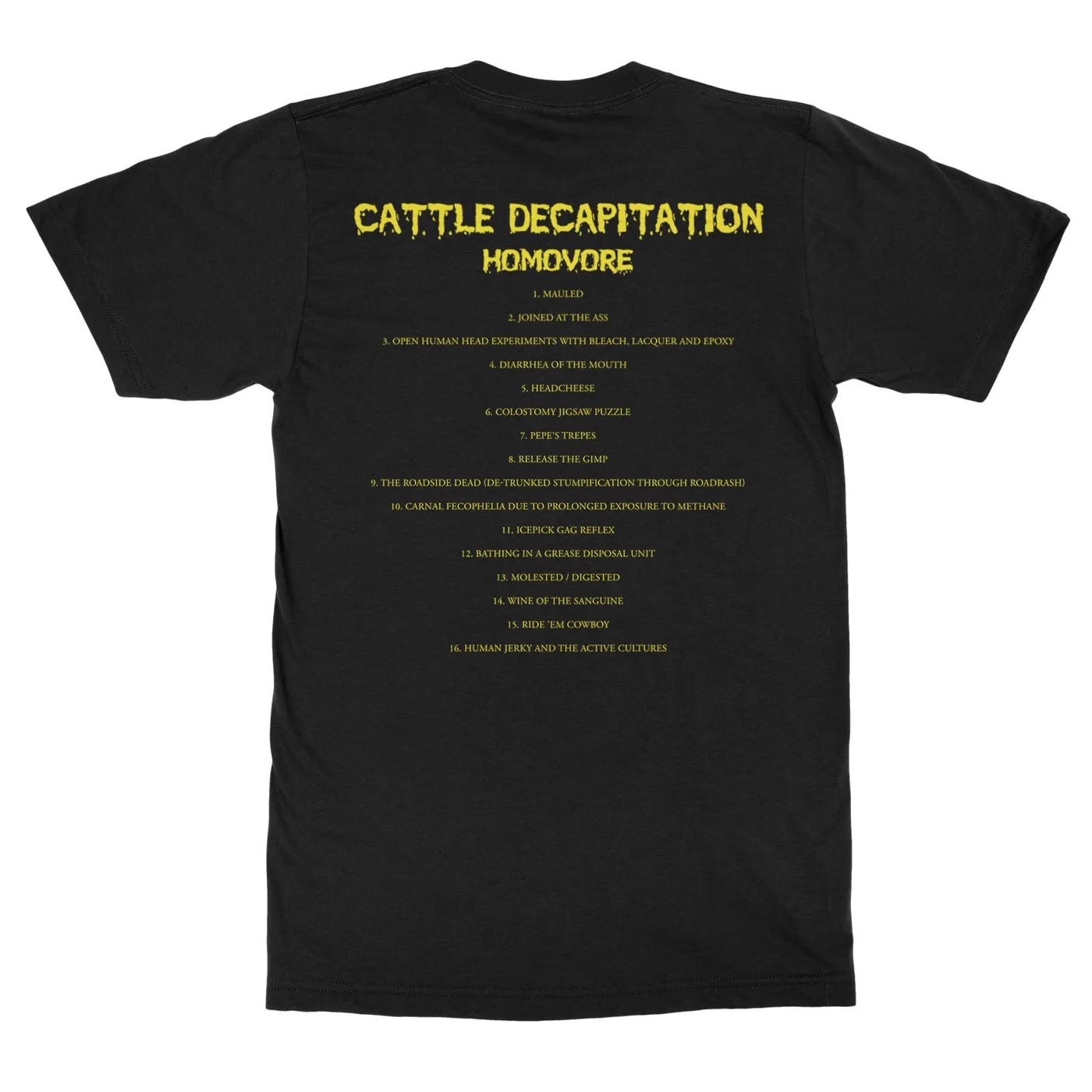 Cattle Decapitation "Homovore" T-Shirt