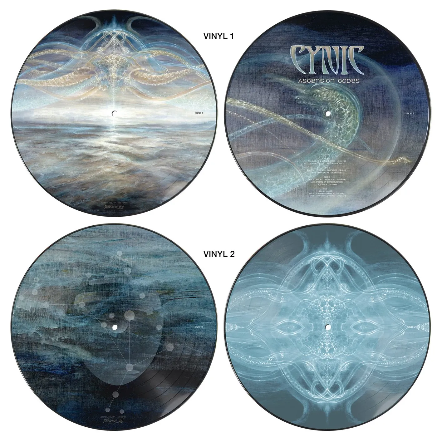 Cynic "Ascension Codes Double Picture Disc LP Set" 2x12" (Vinyl)