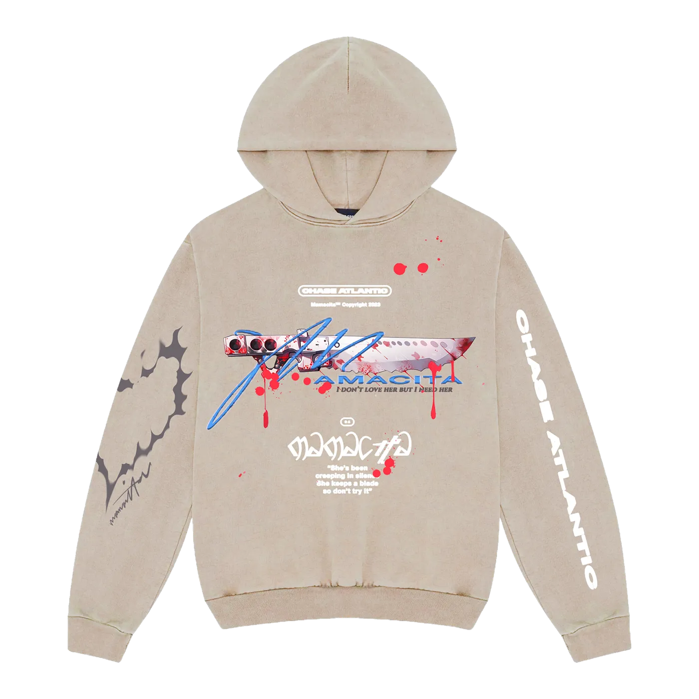 Chase Atlantic Don't Need Her Hooded Sweatshirt