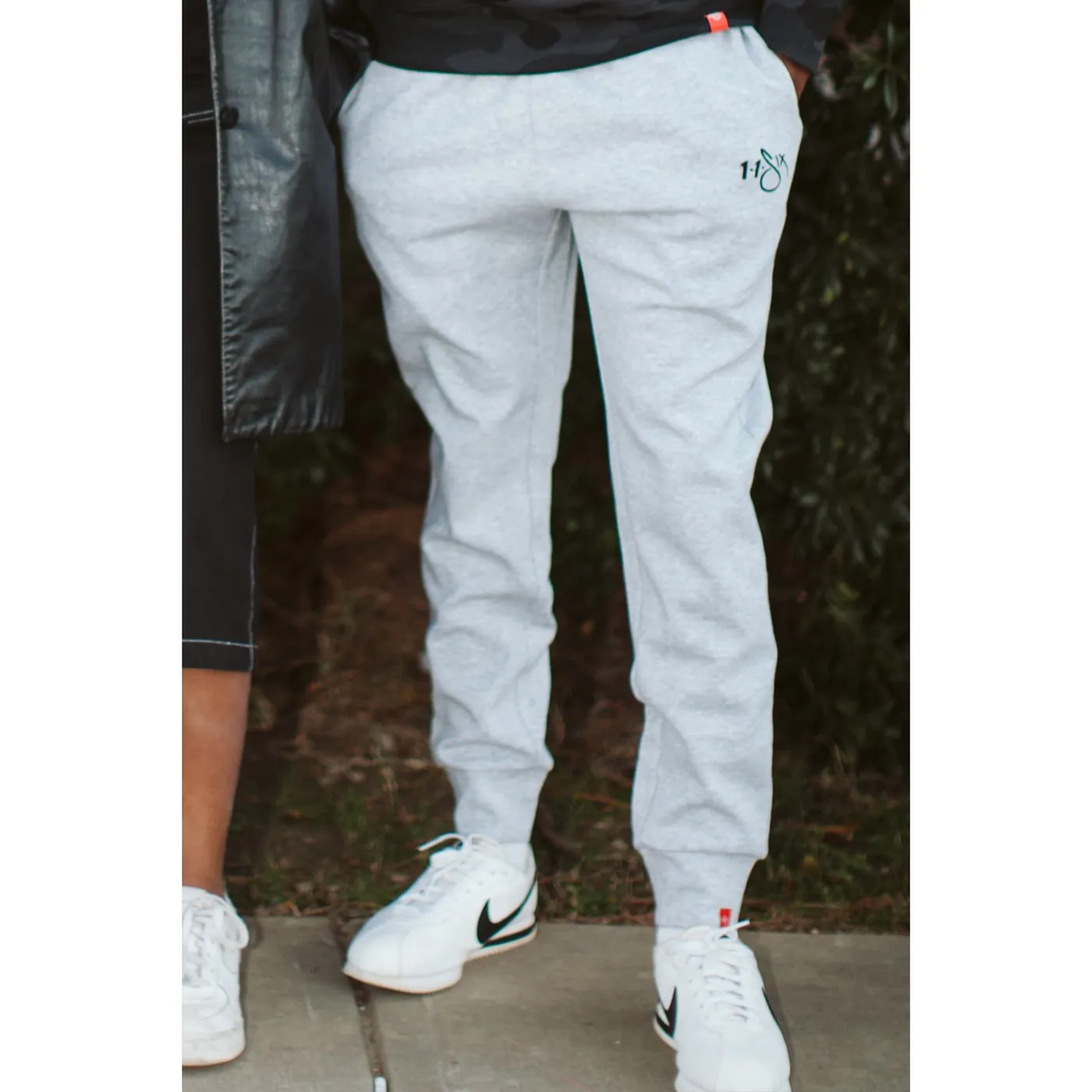 116 'Red Label' Grey Joggers