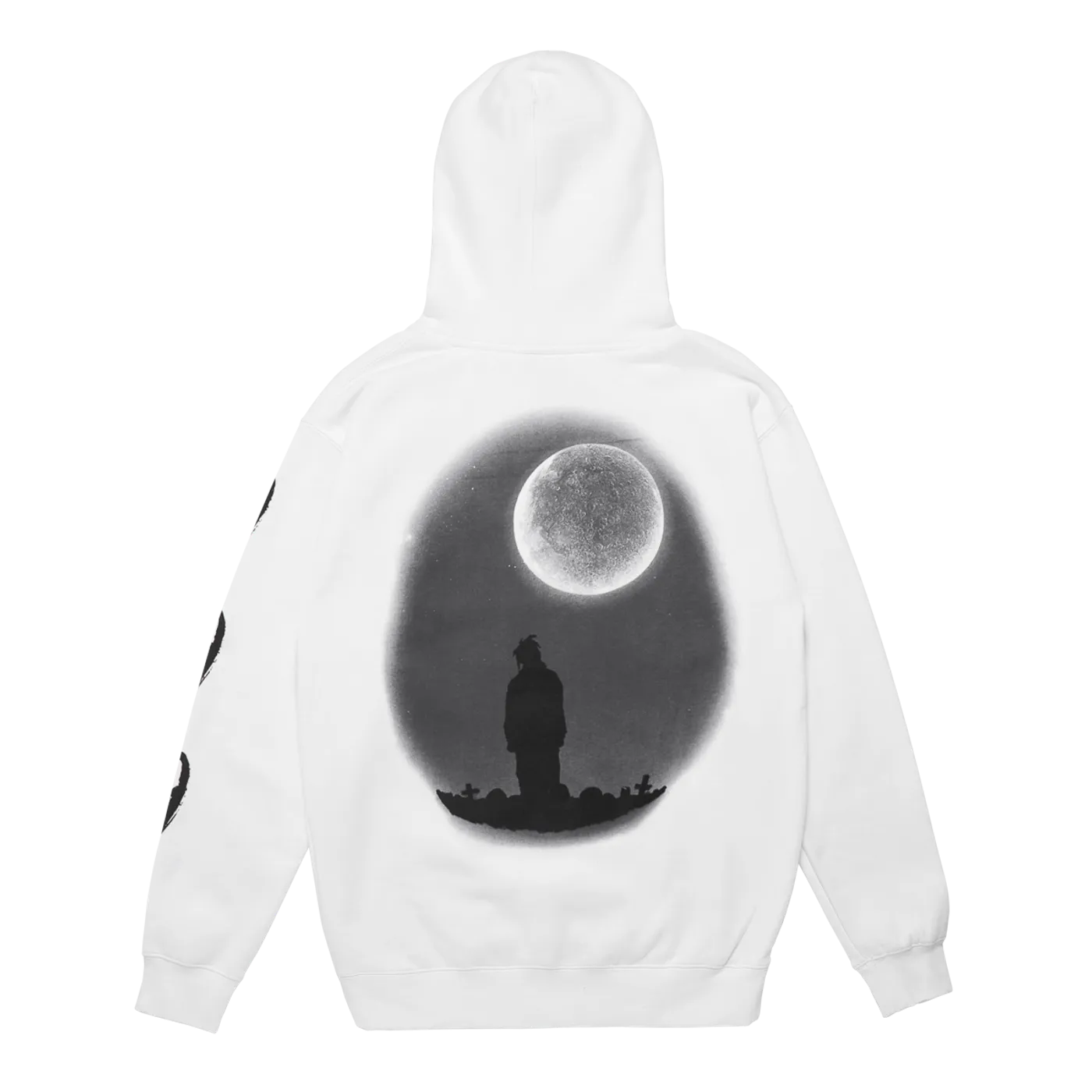 Juice WRLD 999 Moonlight Hoodie White