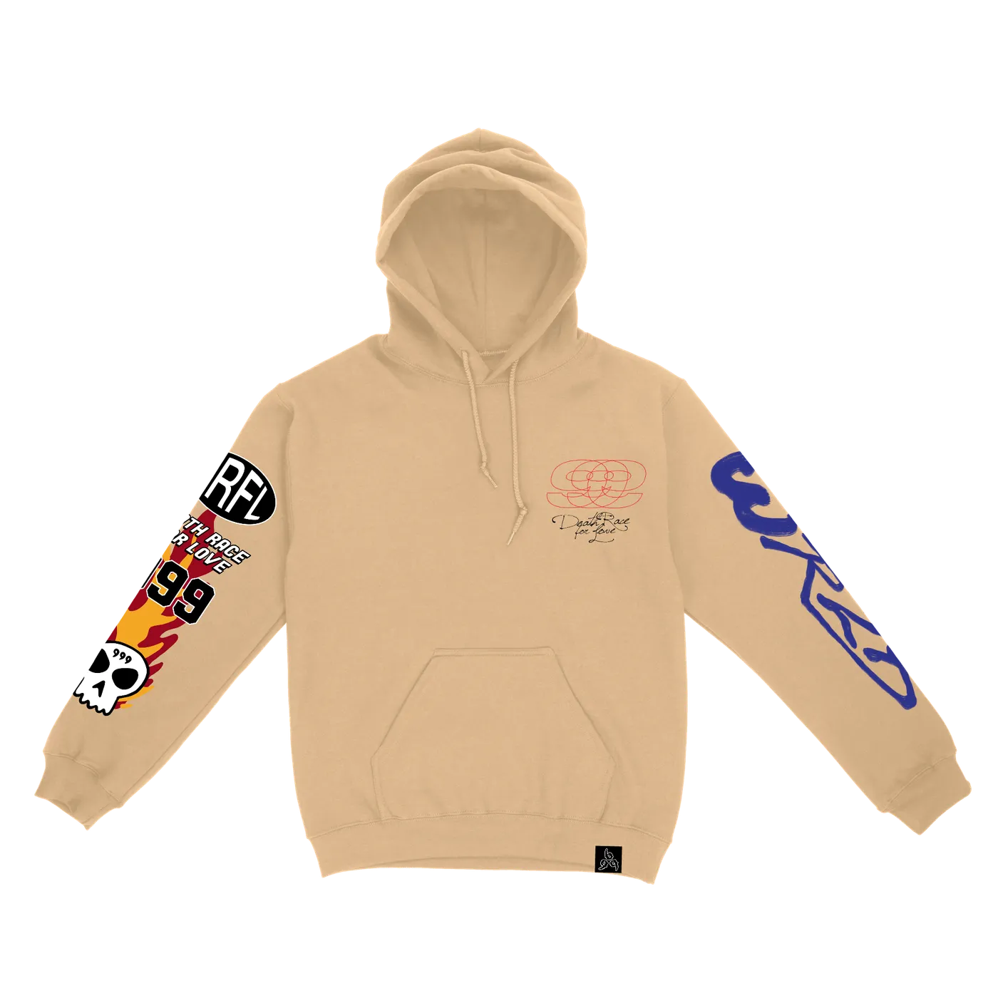 Juice WRLD DR4L 999 Hoodie Beige