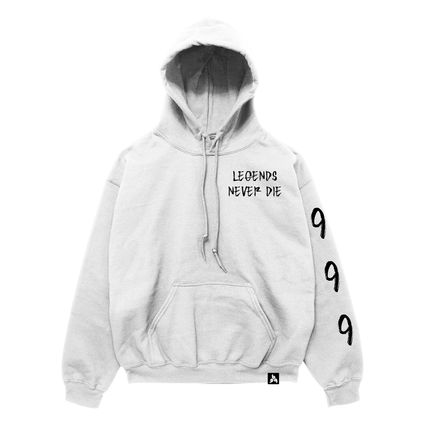 Juice WRLD 999 Moonlight Hoodie White