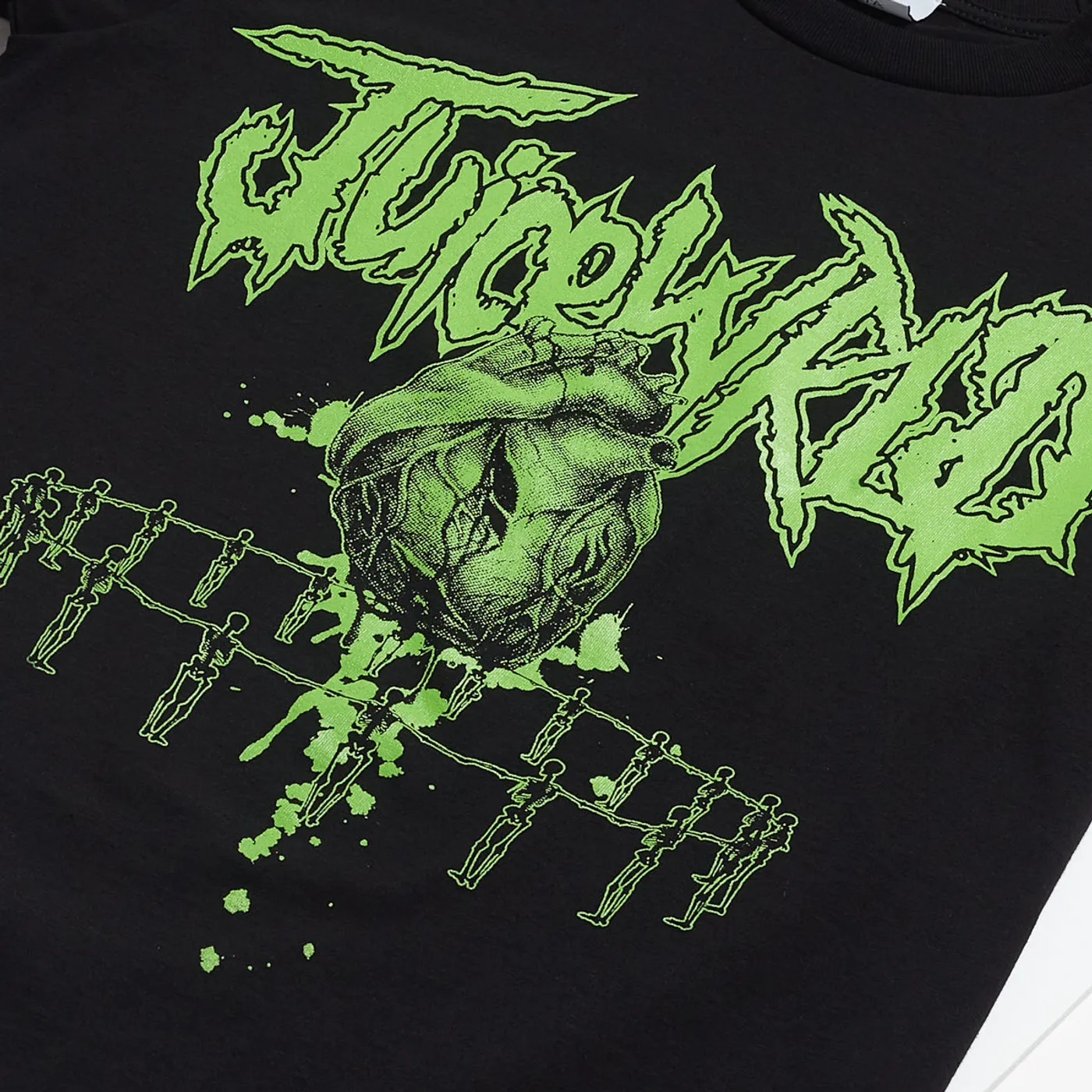 Juice WRLD 3D HEART OF THE ABYSS LONG SLEEVE