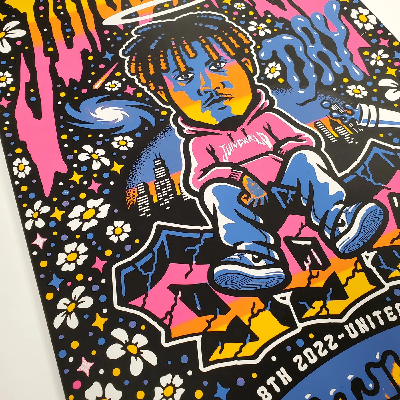 Juice WRLD Main Show Poster Pearlescent