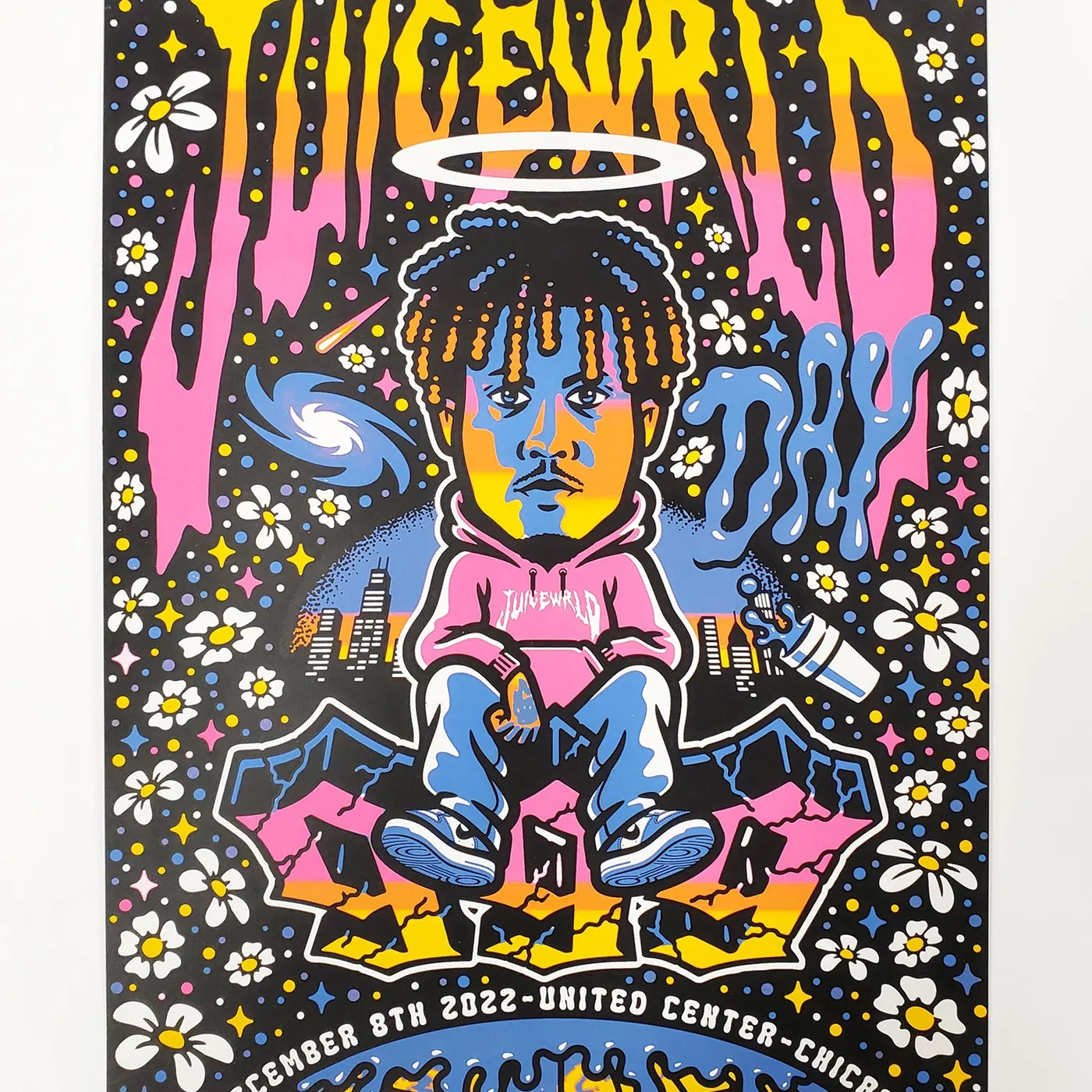 Juice WRLD Main Show Poster Pearlescent