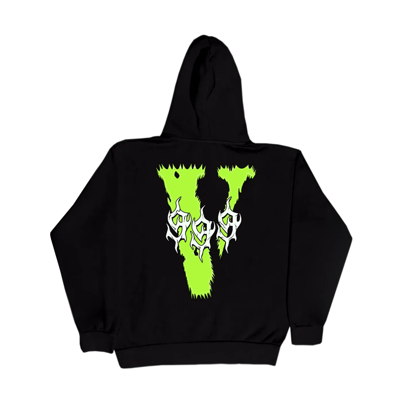 Juice WRLD Fighting Demons VLONE Demon Hoodie Black