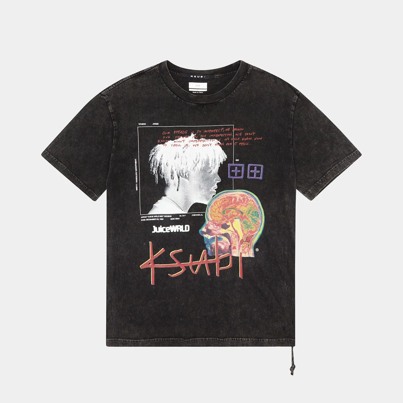 Juice WRLD RADIOLOGY KASH SS TEE - BLACK