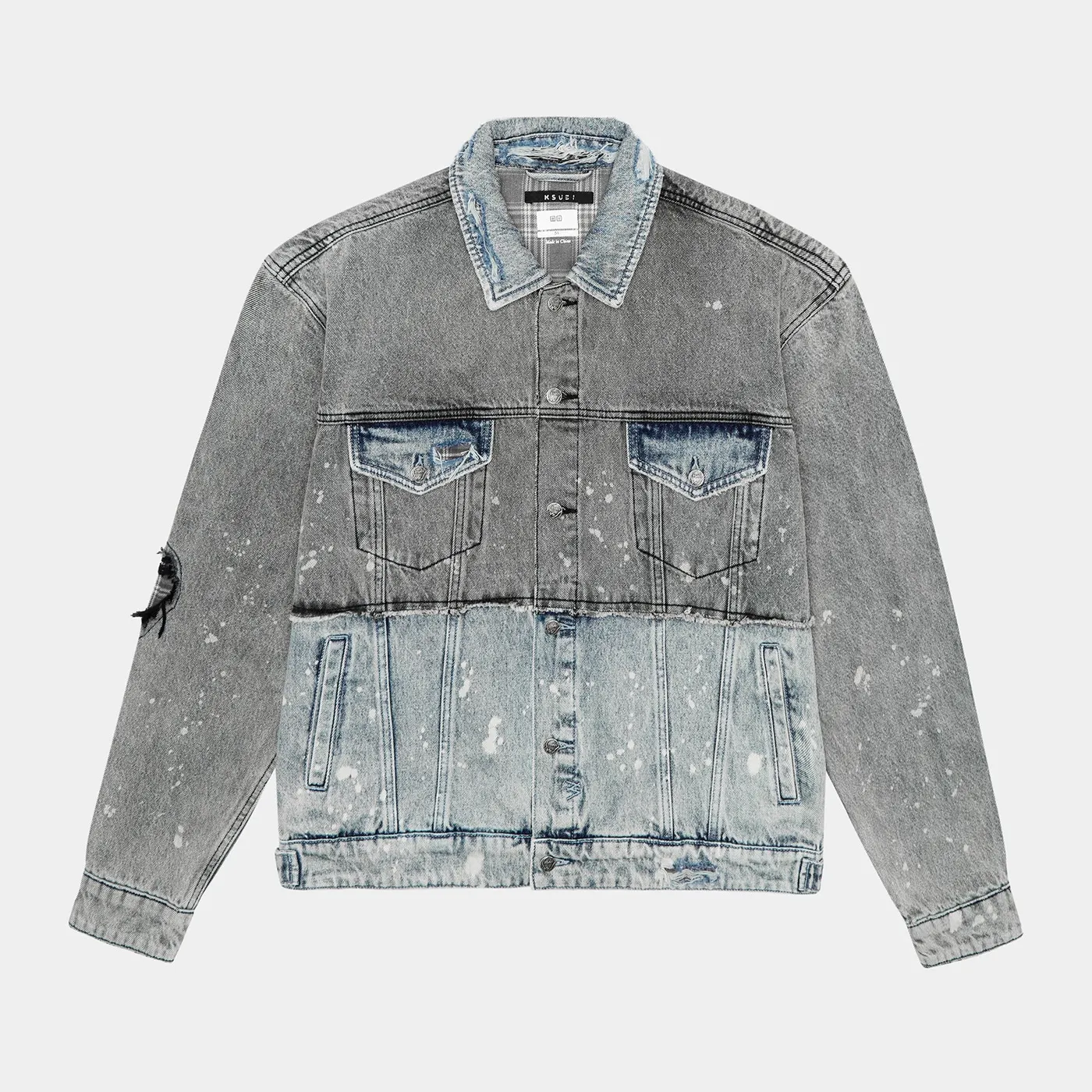 Juice WRLD SPLICED 999 OH G JACKET - HALF TONE