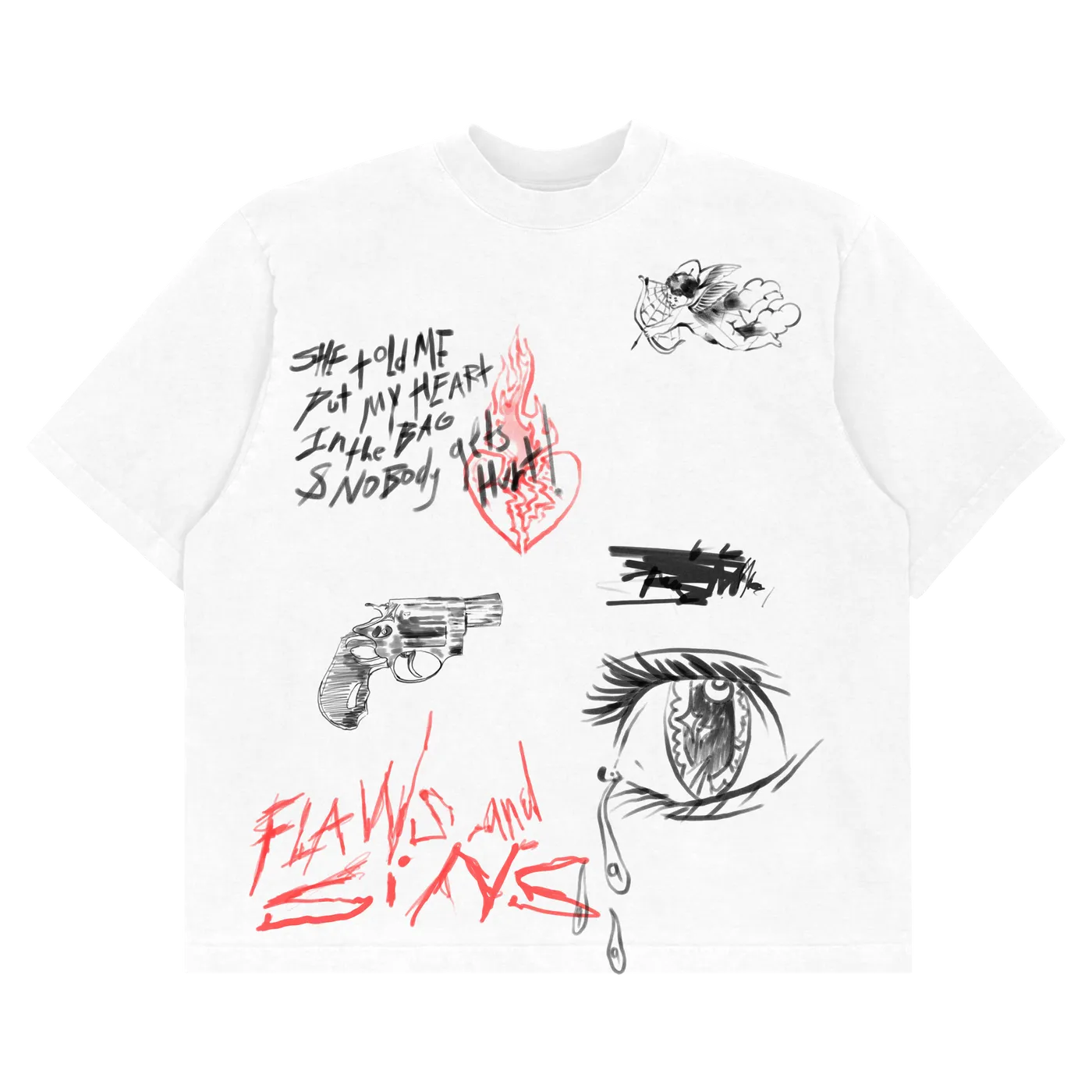 Juice WRLD My Brain Is Going Everywhere DRFL Tee