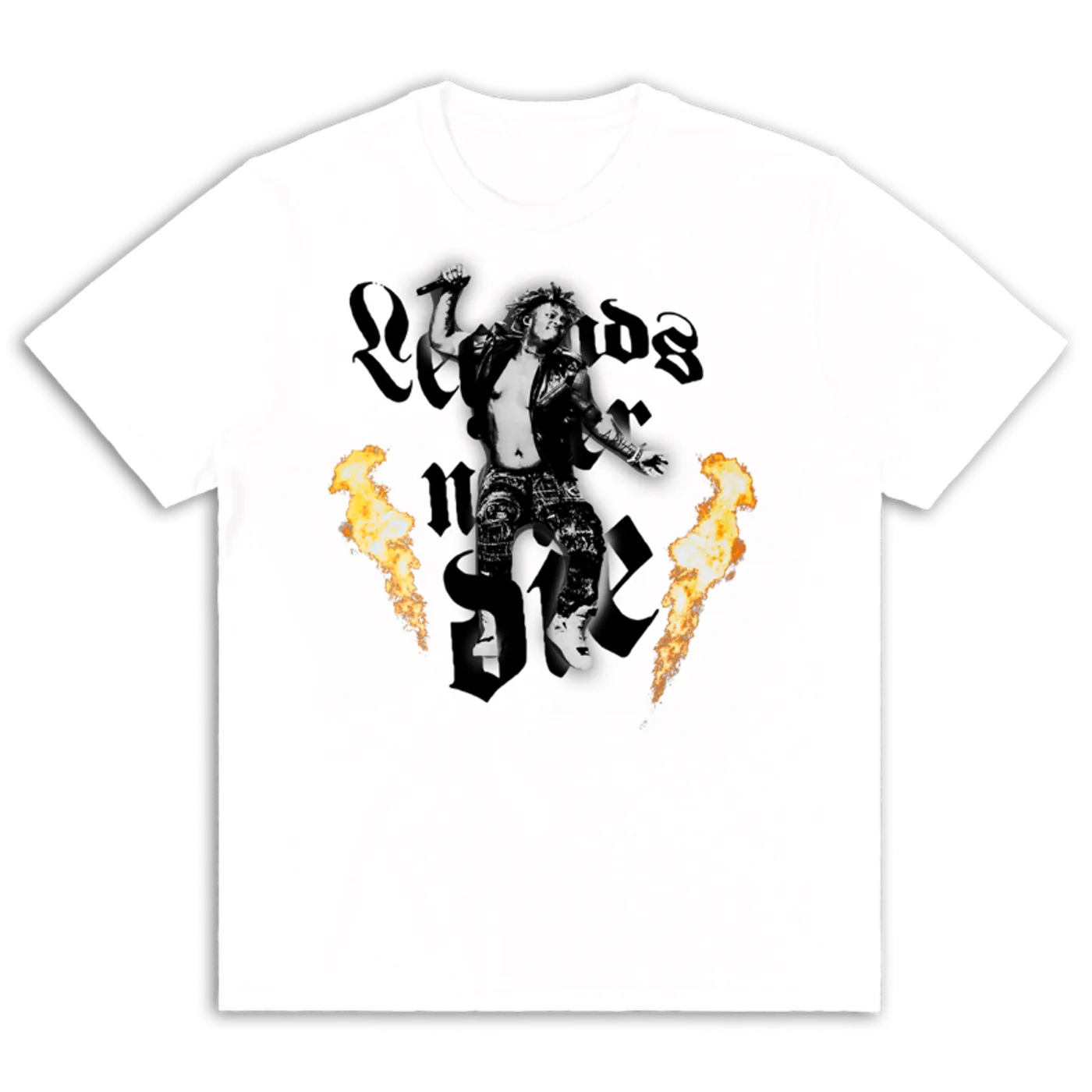 Juice WRLD MAN, MYTH, LEGEND TEE - WHITE