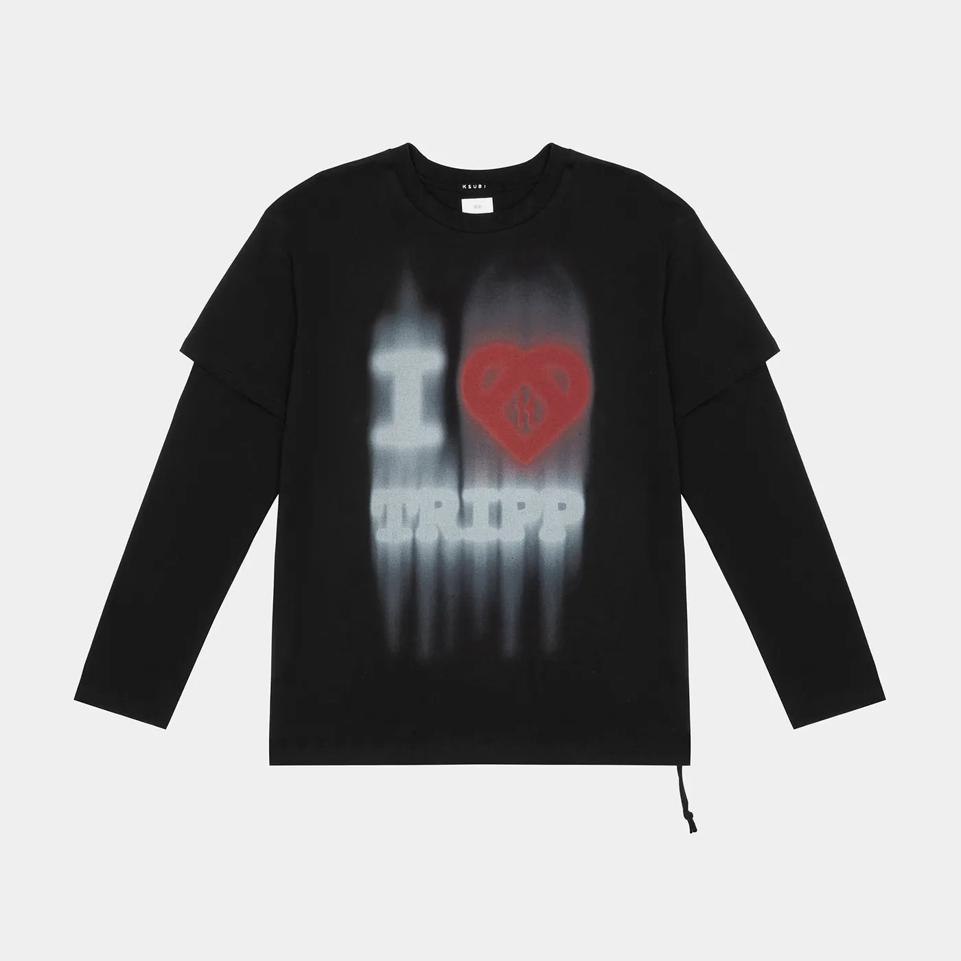 Trippie Redd Love Trip Ls Tee Jet Black