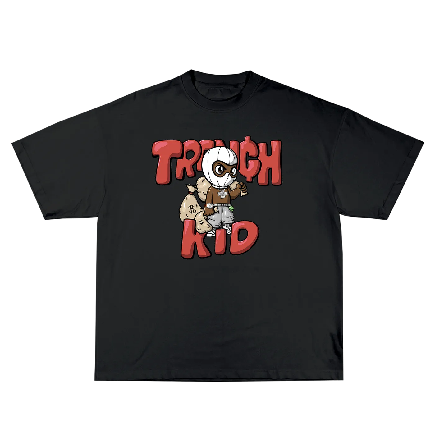 Lil Tjay Trench Kid Tee Black