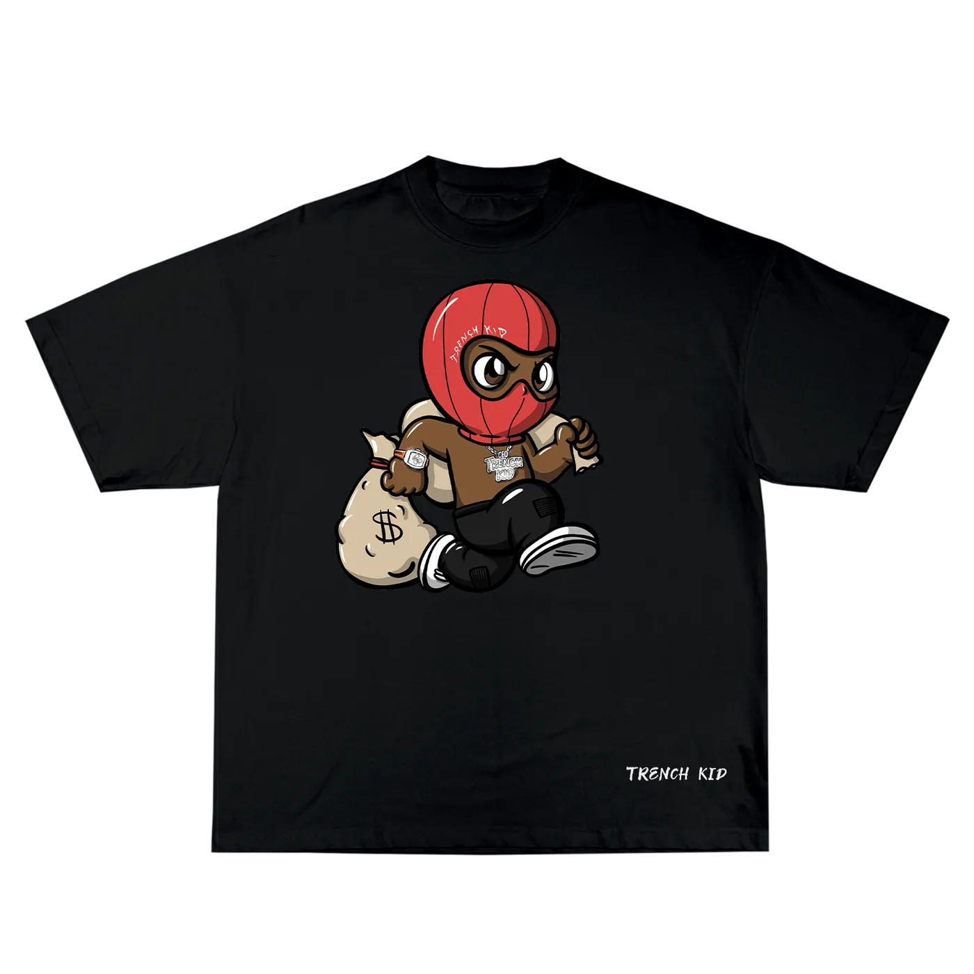 Lil Tjay Red Ski Mask Tee