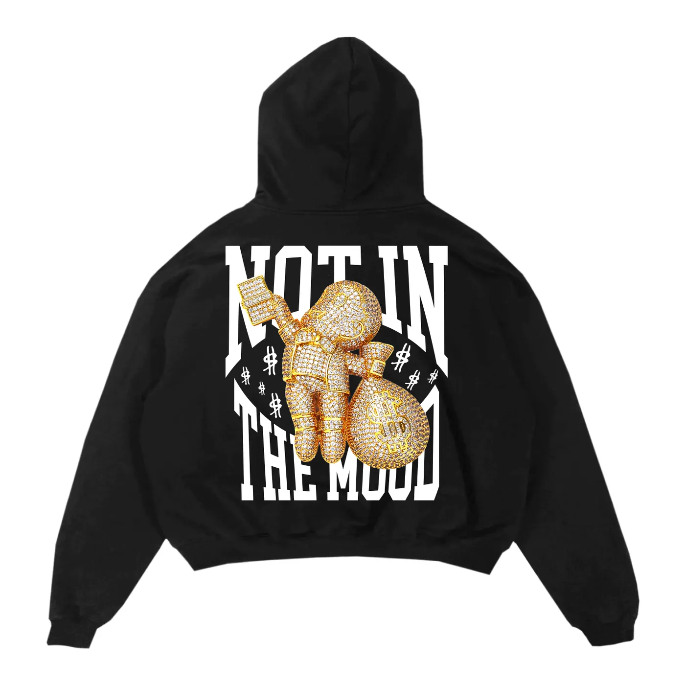 Lil Tjay NITM Stacks Hoodie Black