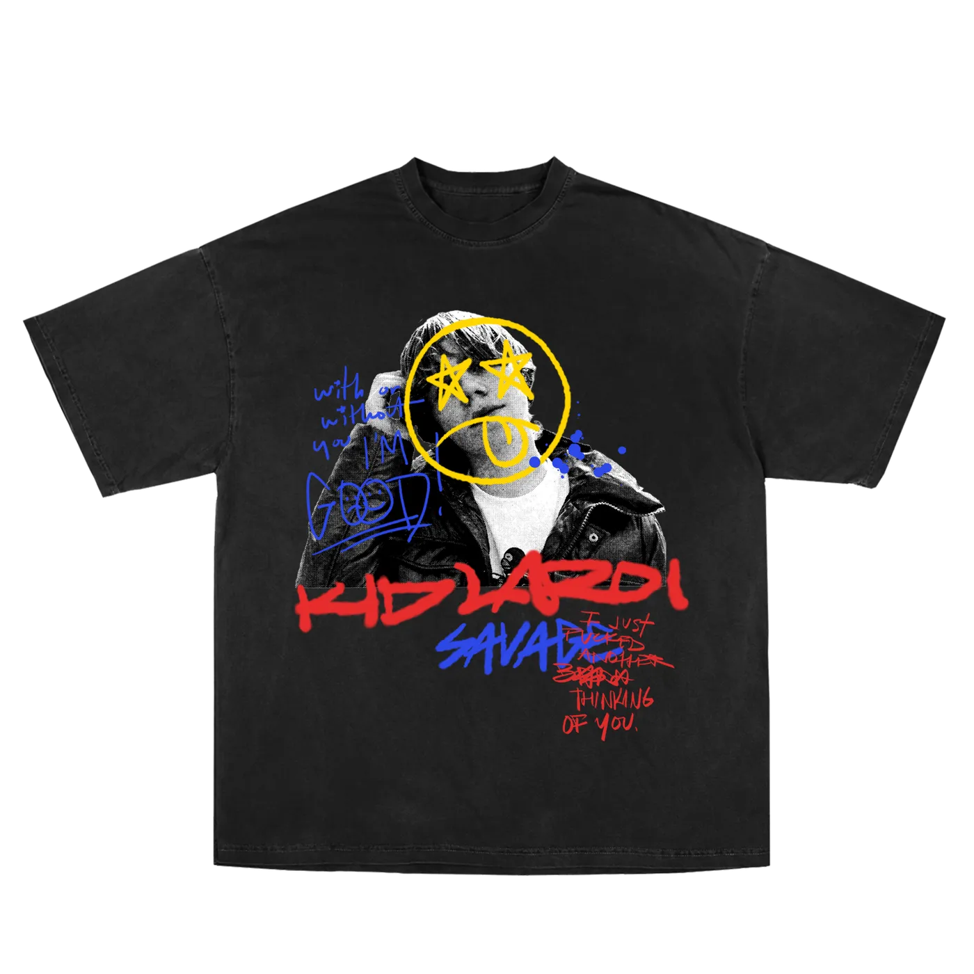 The Kid LAROI Thinking Of You Tee Black