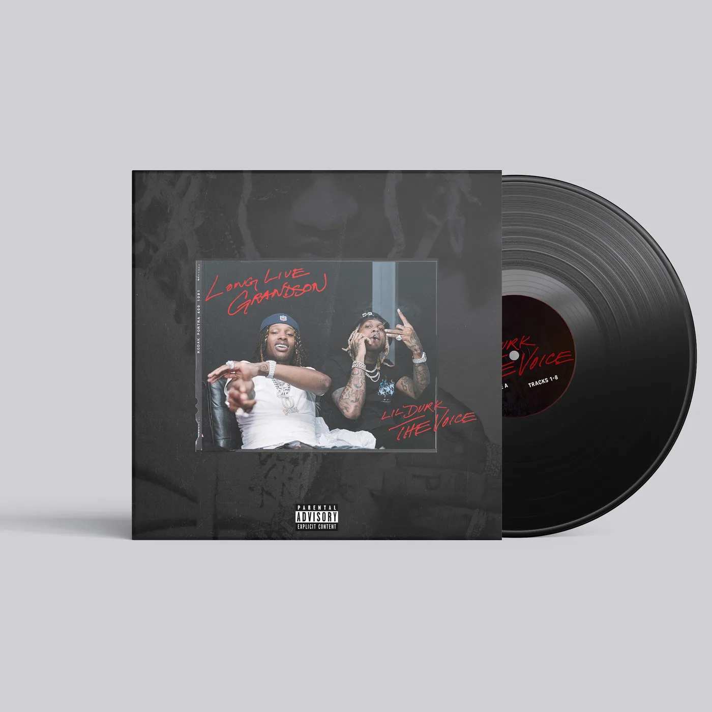 Lil Durk THE VOICE SIGNED LIMITED EDITION VINYL